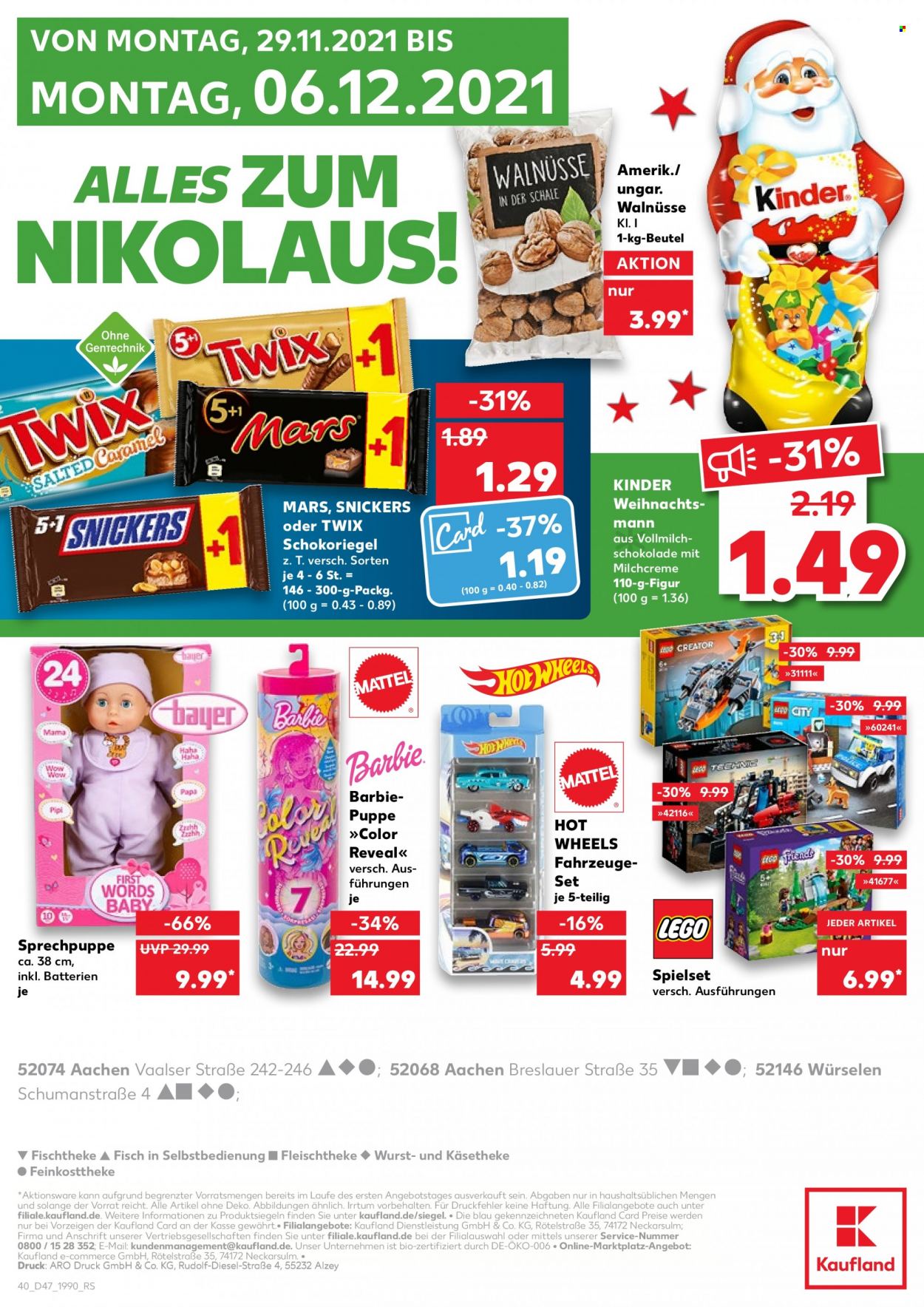 Kaufland Prospekte  - 25.11.2021 - 1.12.2021. Seite 40