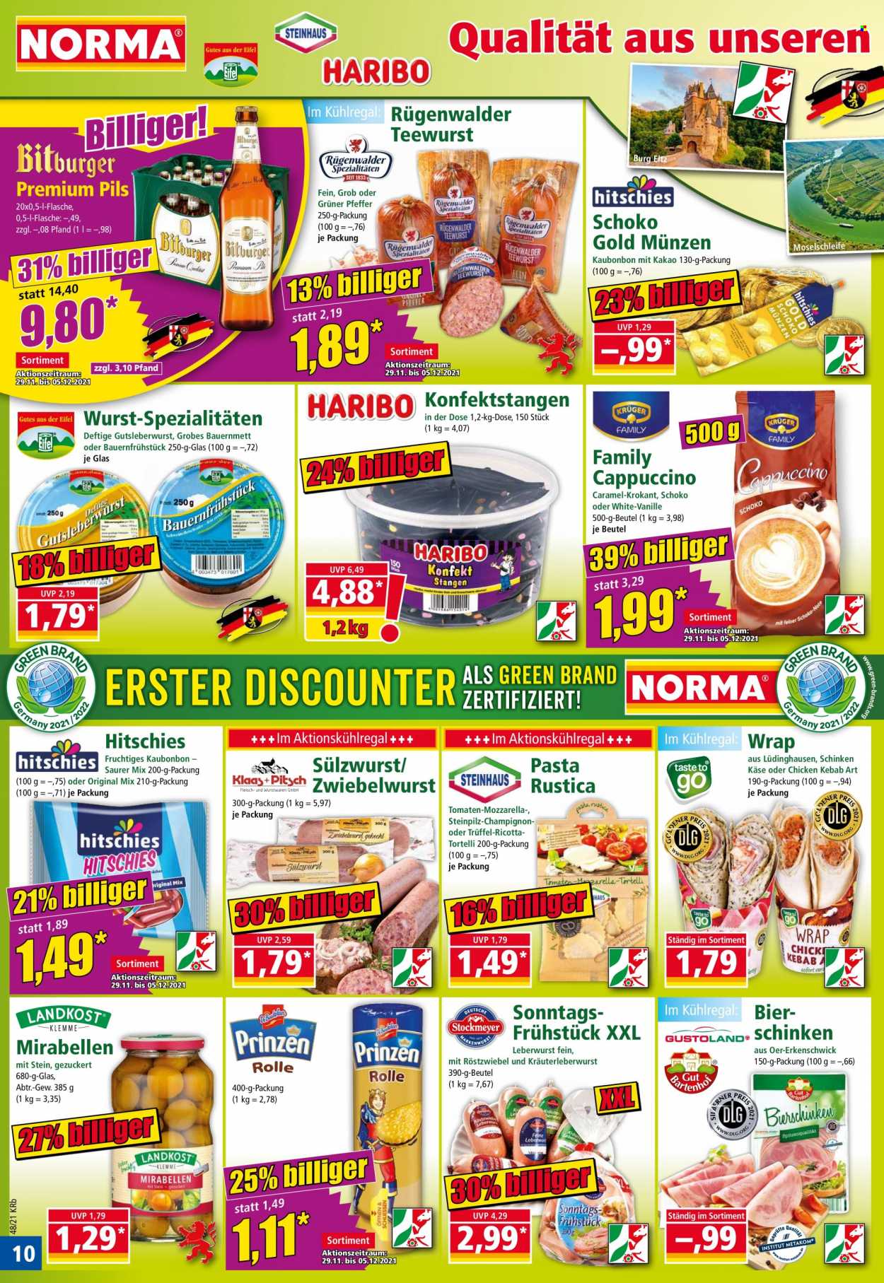 Norma Prospekte  - 29.11.2021 - 5.12.2021. Seite 10