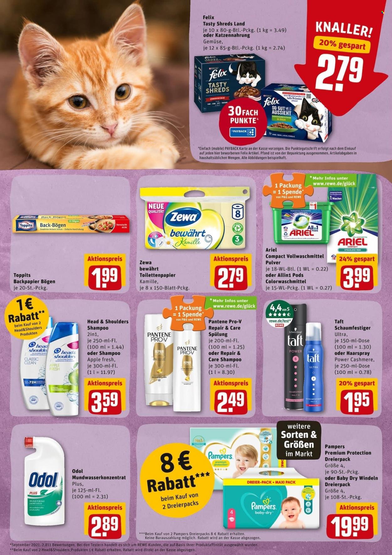 REWE Prospekte  - 22.11.2021 - 27.11.2021. Seite 17