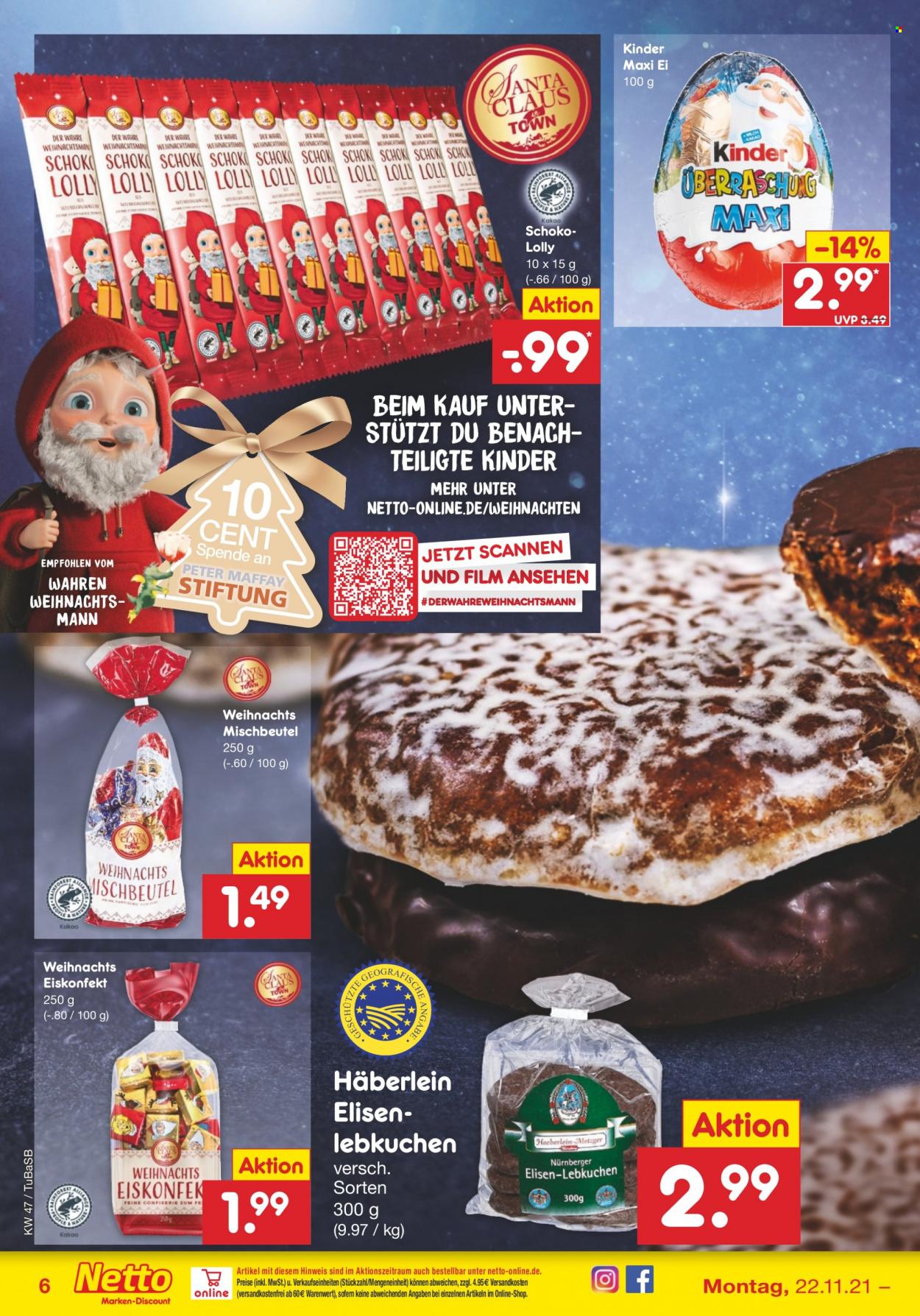 Netto Marken-Discount Prospekte  - 22.11.2021 - 27.11.2021. Seite 8