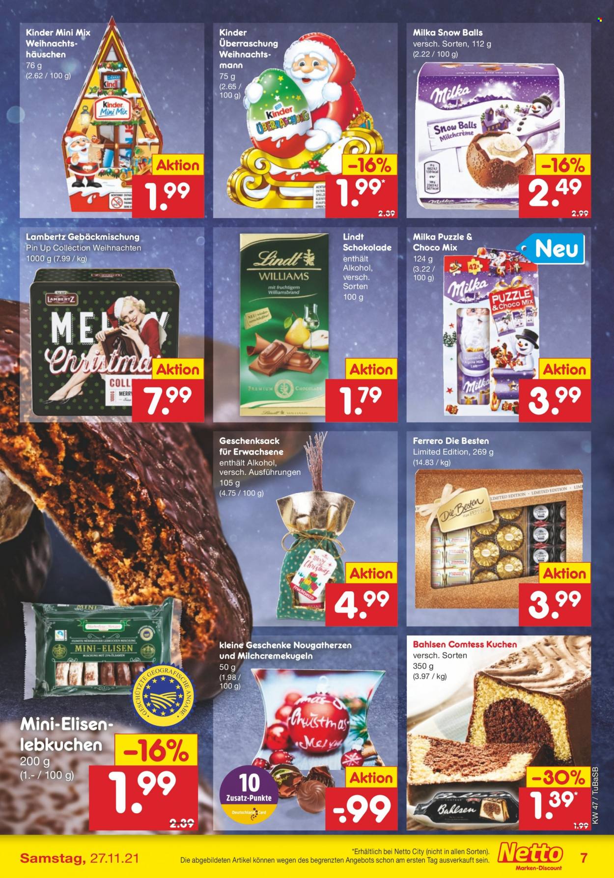 Netto Marken-Discount Prospekte  - 22.11.2021 - 27.11.2021. Seite 9