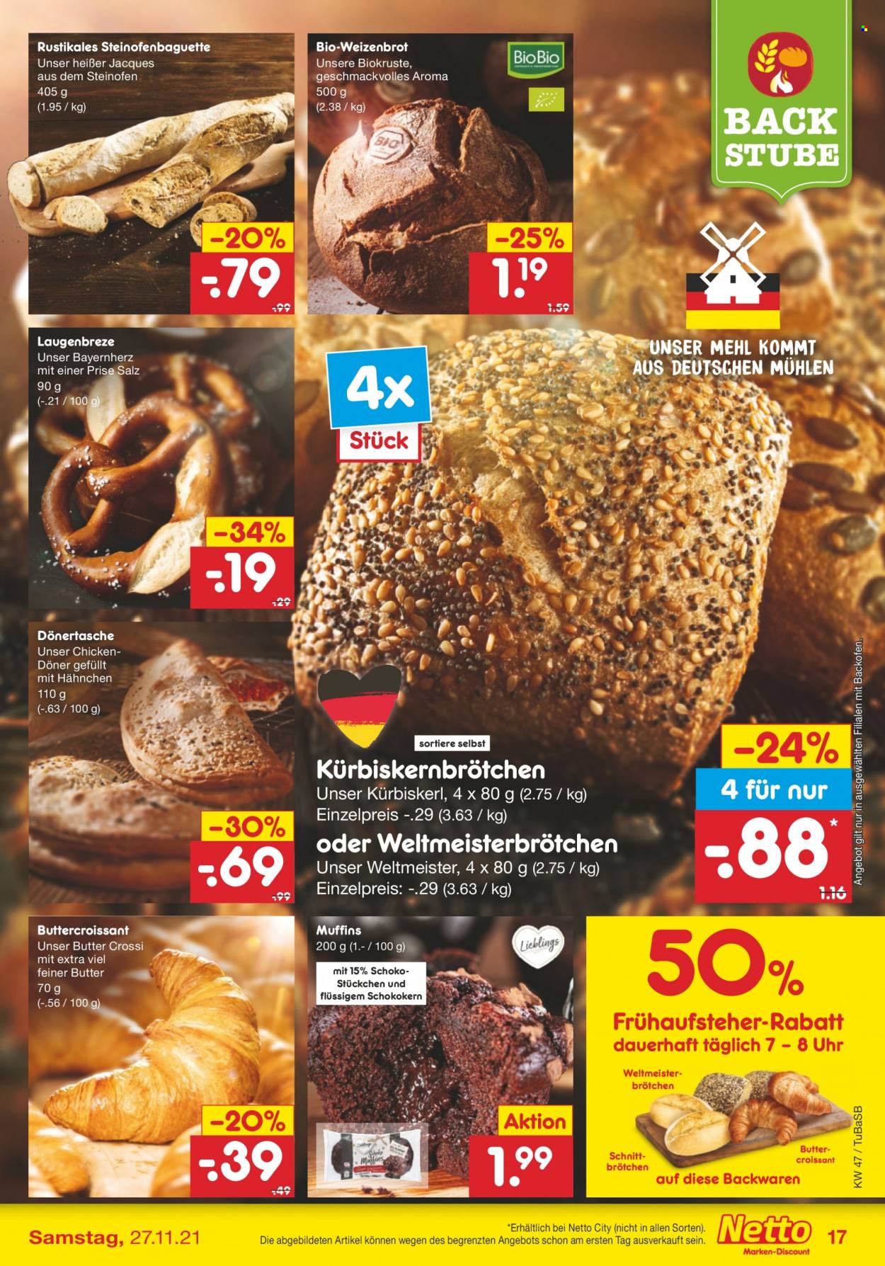 Netto Marken-Discount Prospekte  - 22.11.2021 - 27.11.2021. Seite 19