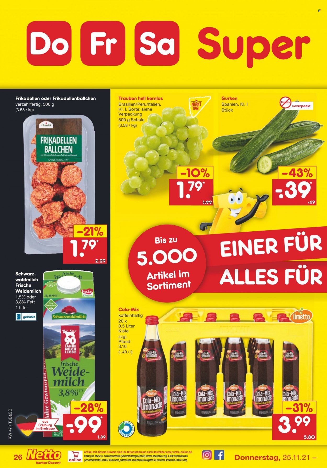 Netto Marken-Discount Prospekte  - 22.11.2021 - 27.11.2021. Seite 28