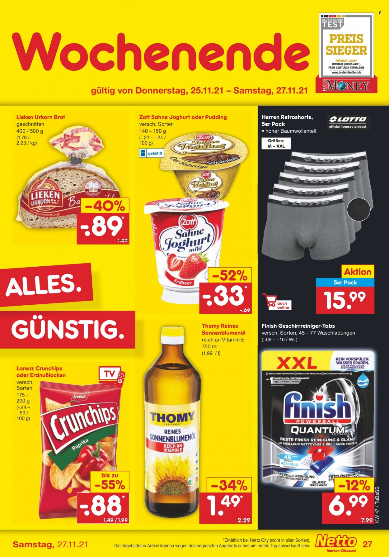 Netto Marken-Discount Prospekte  - 22.11.2021 - 27.11.2021. Seite 29