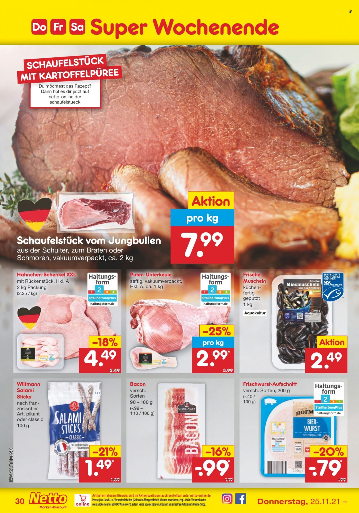 Netto Marken-Discount Prospekte  - 22.11.2021 - 27.11.2021. Seite 32