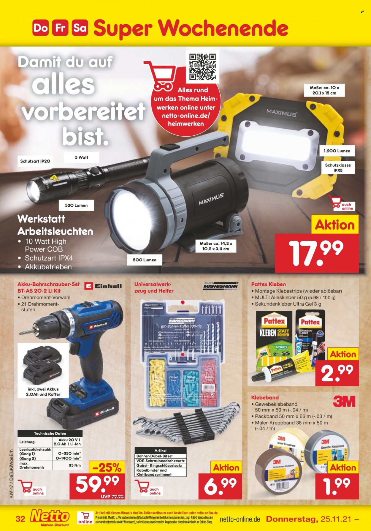 Netto Marken-Discount Prospekte  - 22.11.2021 - 27.11.2021. Seite 34