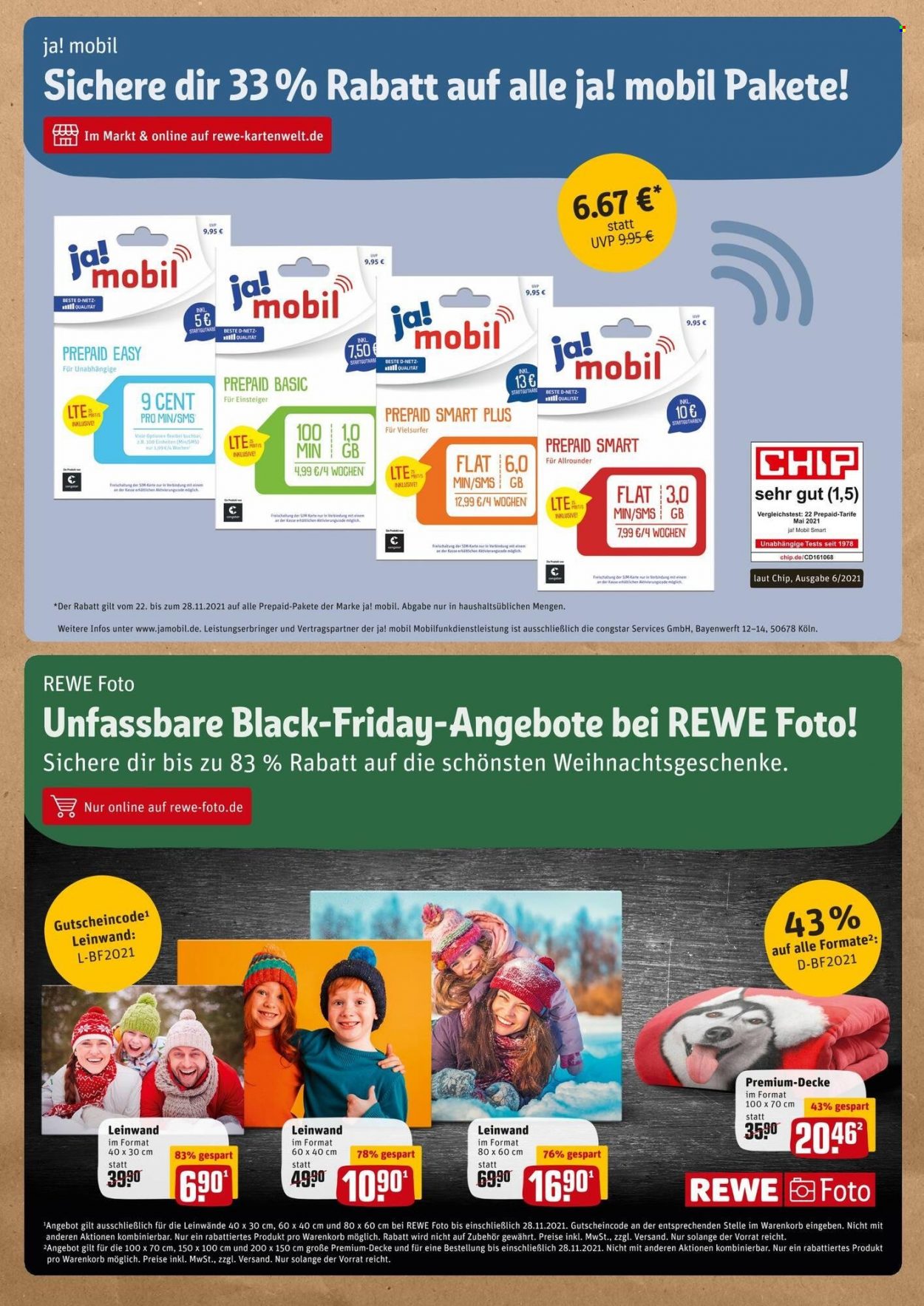 REWE Prospekte  - 22.11.2021 - 27.11.2021. Seite 15