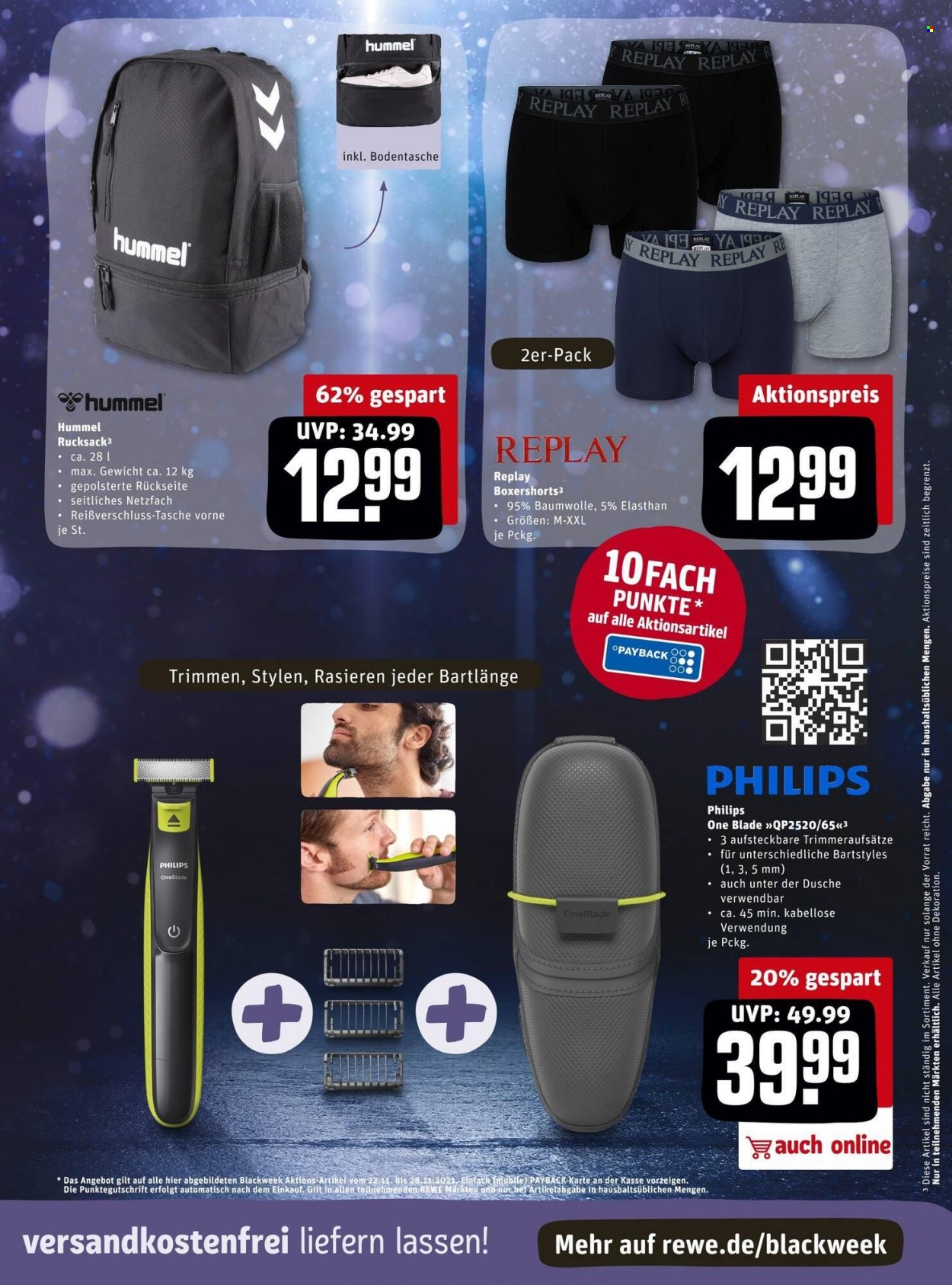 REWE Prospekte  - 22.11.2021 - 27.11.2021. Seite 22