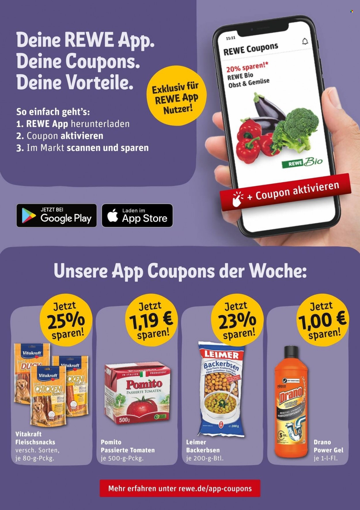 REWE Prospekte  - 22.11.2021 - 27.11.2021. Seite 24