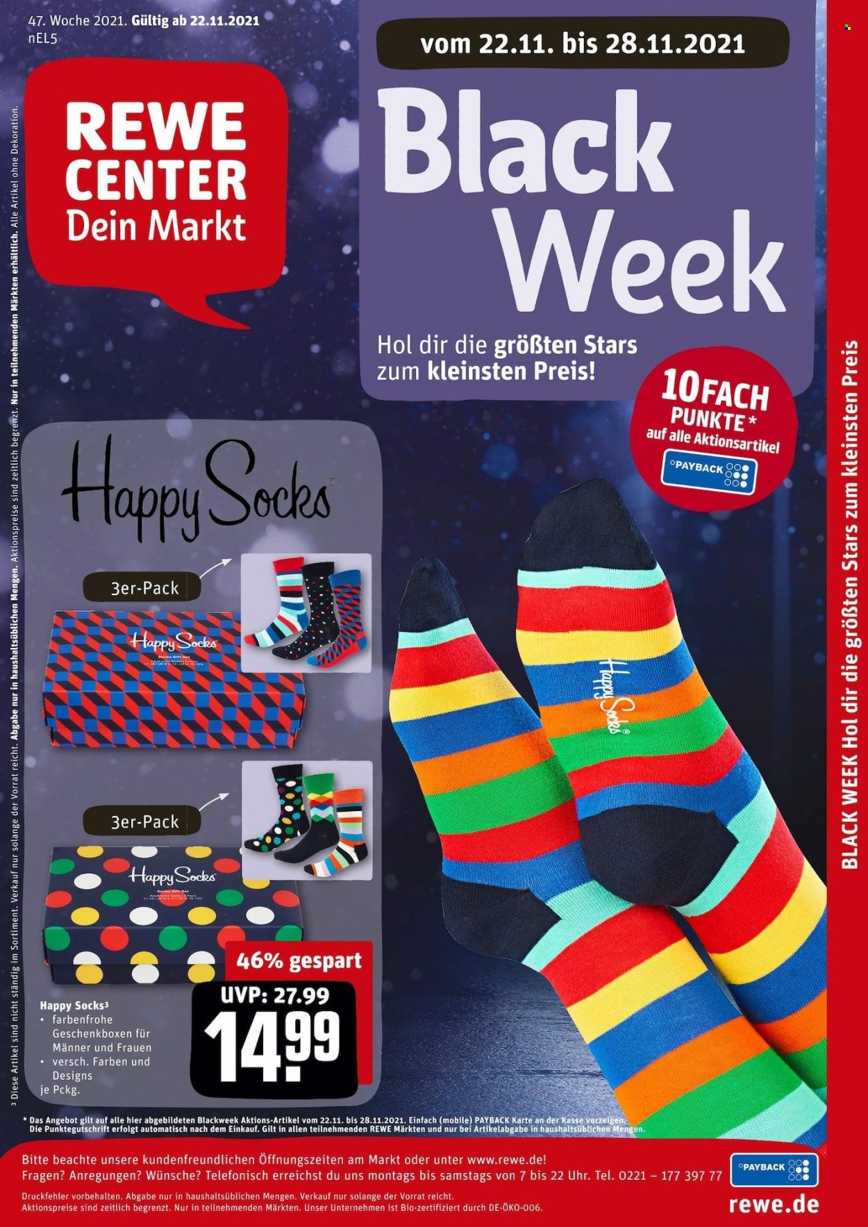 REWE Prospekte  - 22.11.2021 - 27.11.2021. Seite 25