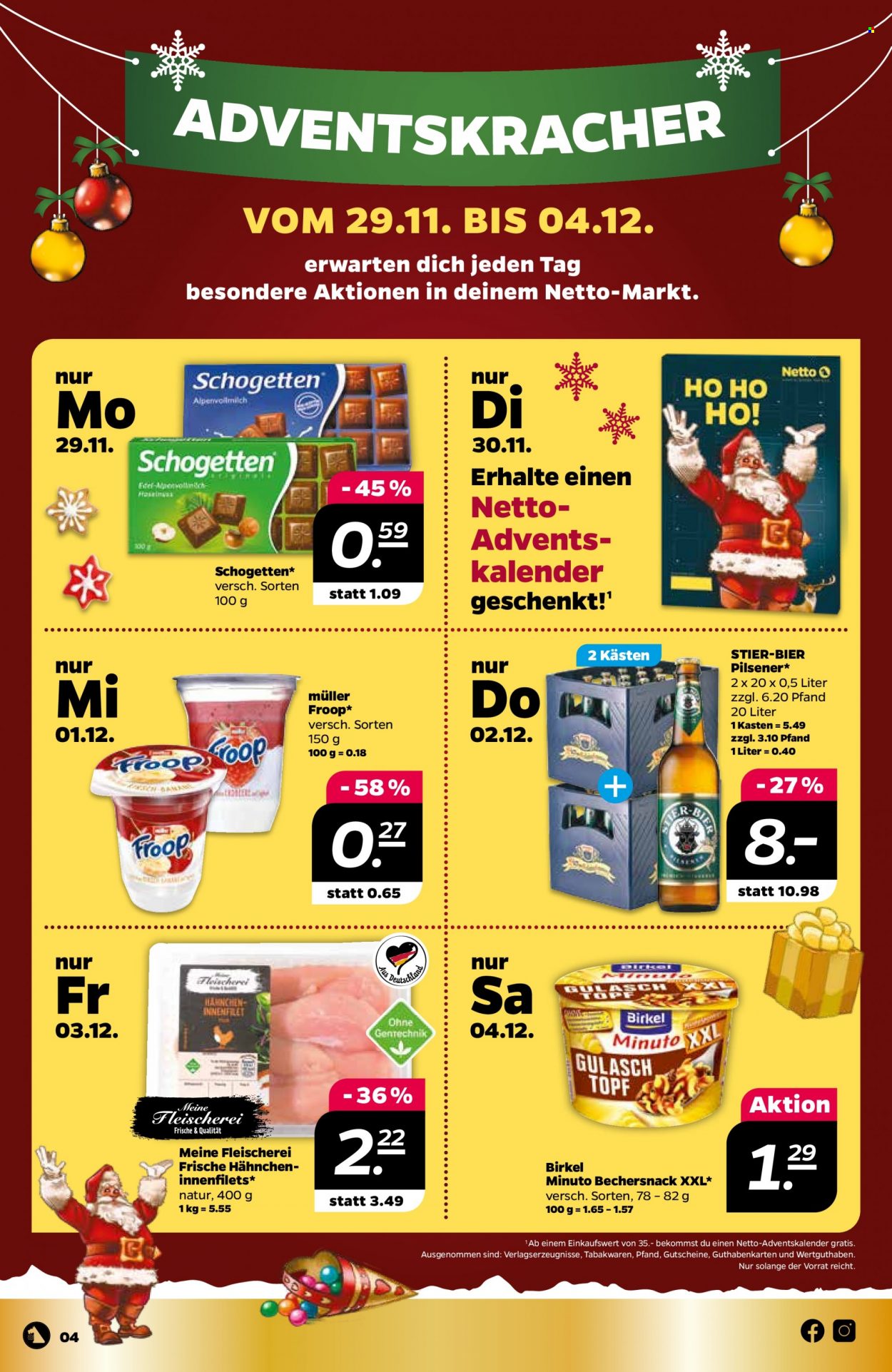 Netto Prospekte  - 29.11.2021 - 4.12.2021. Seite 4