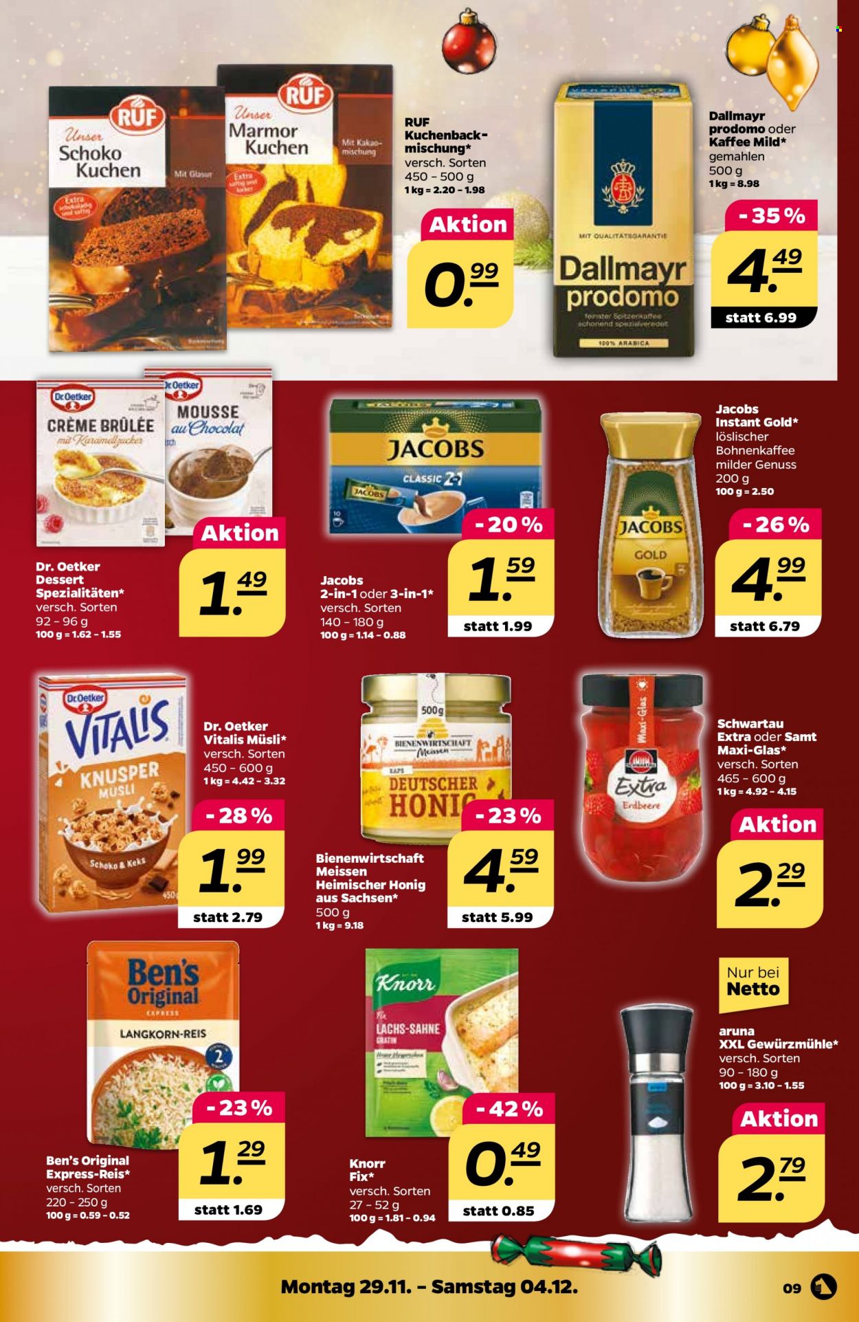Netto Prospekte  - 29.11.2021 - 4.12.2021. Seite 9
