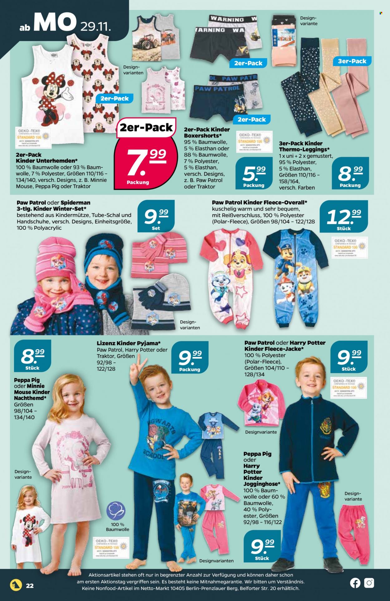 Netto Prospekte  - 29.11.2021 - 4.12.2021. Seite 22