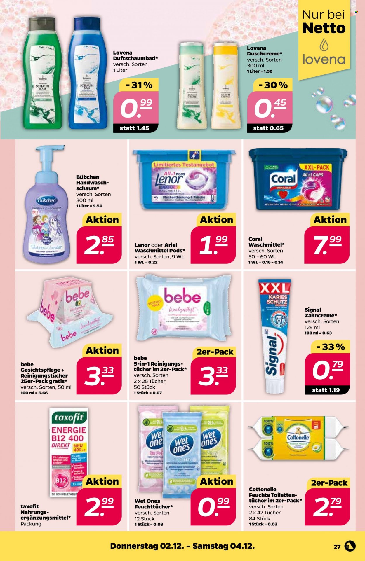 Netto Prospekte  - 29.11.2021 - 4.12.2021. Seite 27