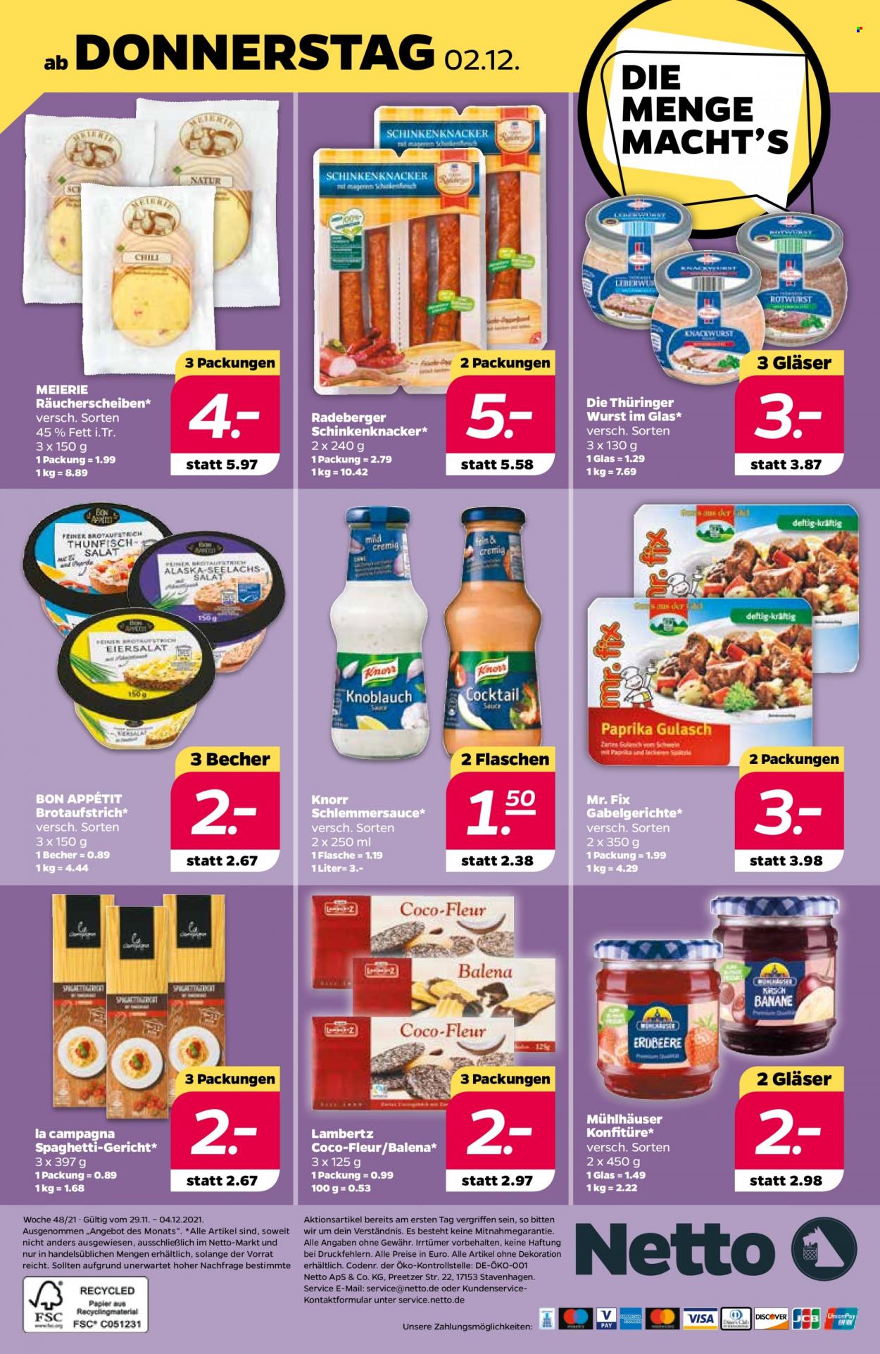 Netto Prospekte  - 29.11.2021 - 4.12.2021. Seite 32