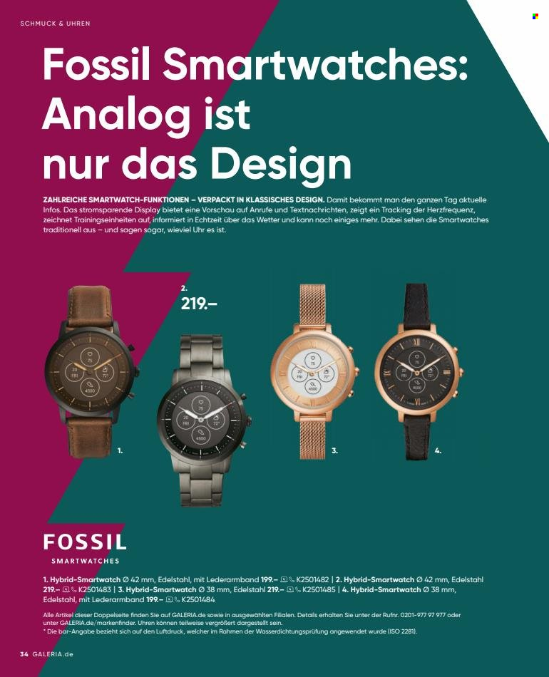GALERIA Karstadt Kaufhof Prospekte  - 15.11.2021 - 24.12.2021. Seite 34