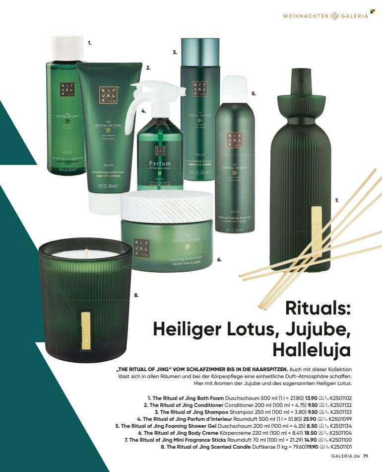 GALERIA Karstadt Kaufhof Prospekte  - 15.11.2021 - 24.12.2021. Seite 71