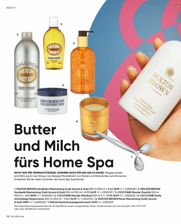GALERIA Karstadt Kaufhof Prospekte  - 15.11.2021 - 24.12.2021. Seite 72