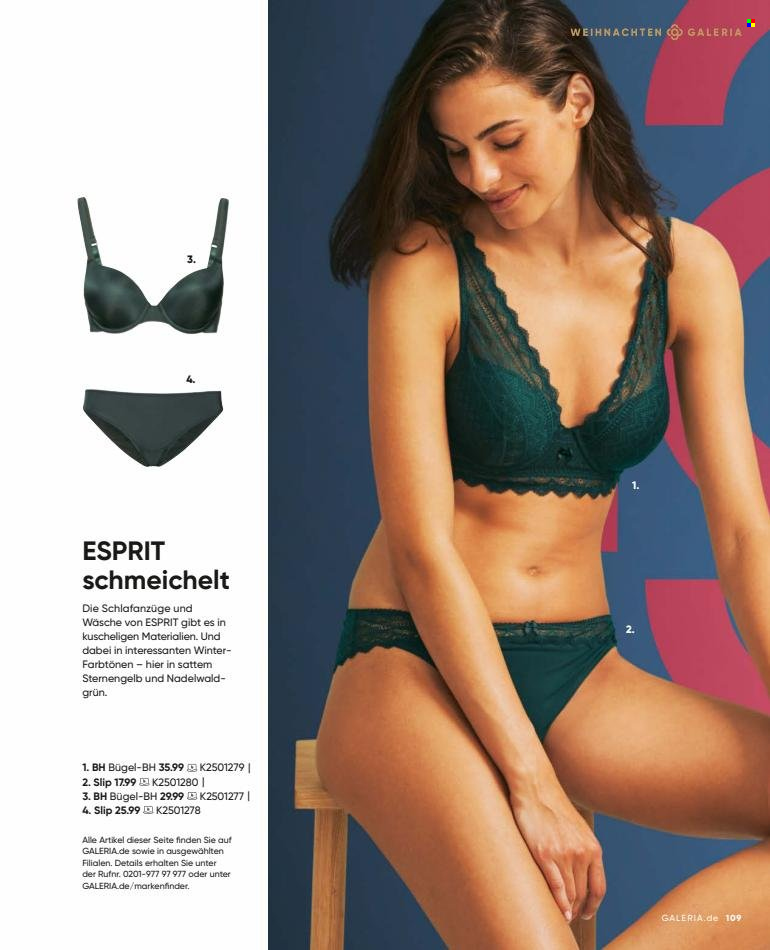 GALERIA Karstadt Kaufhof Prospekte  - 15.11.2021 - 24.12.2021. Seite 109