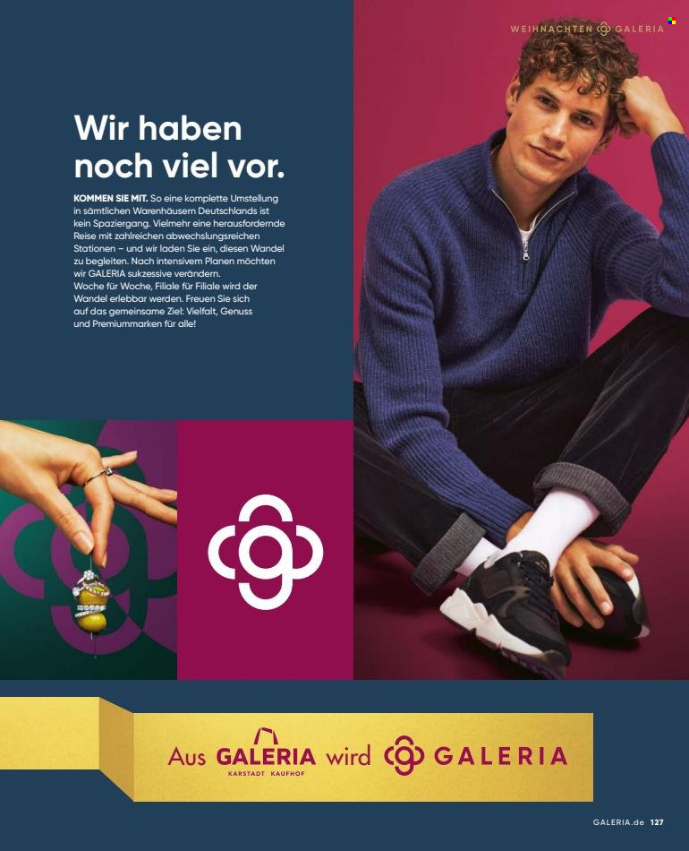 GALERIA Karstadt Kaufhof Prospekte  - 15.11.2021 - 24.12.2021. Seite 127