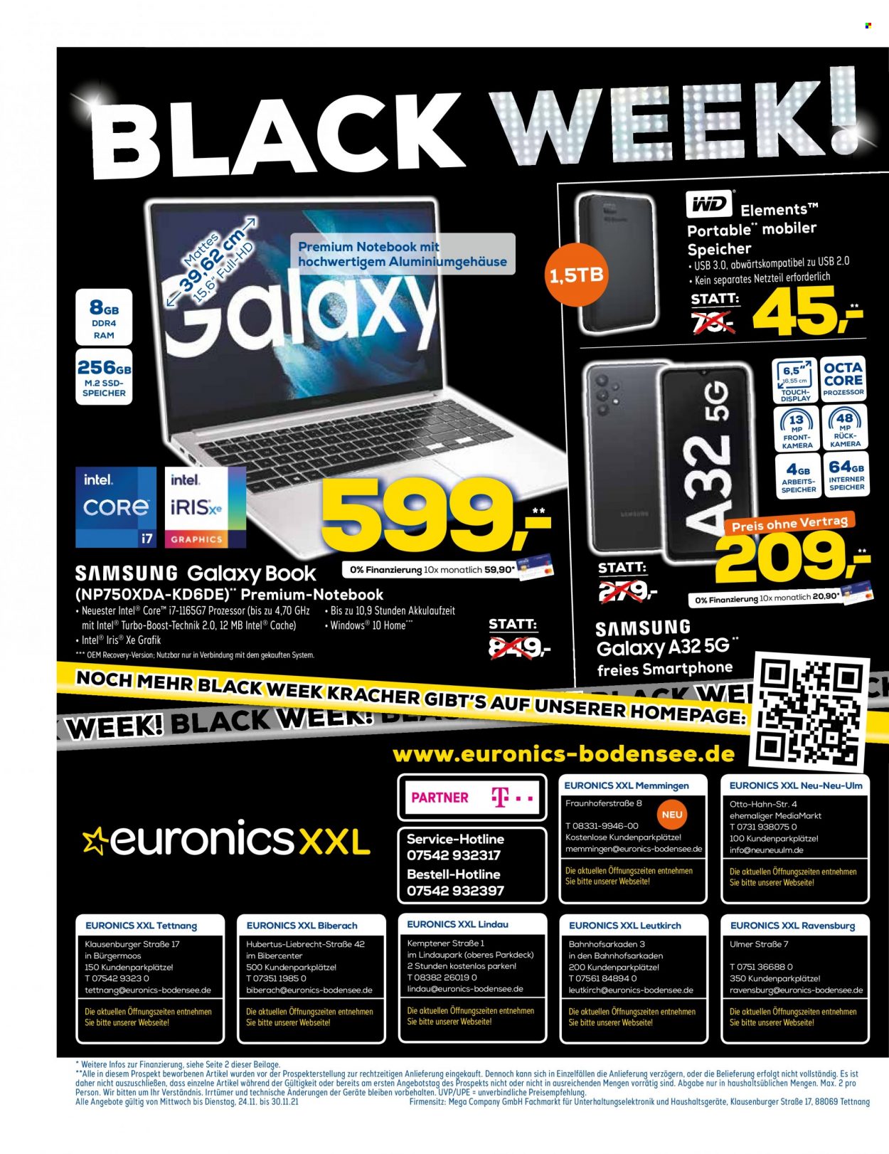 Euronics Prospekte  - 24.11.2021 - 30.11.2021. Seite 16