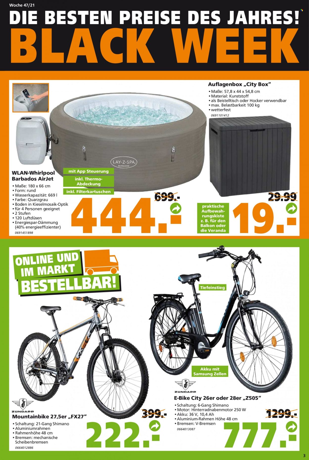 Globus Baumarkt Prospekte  - 23.11.2021 - 30.11.2021. Seite 3