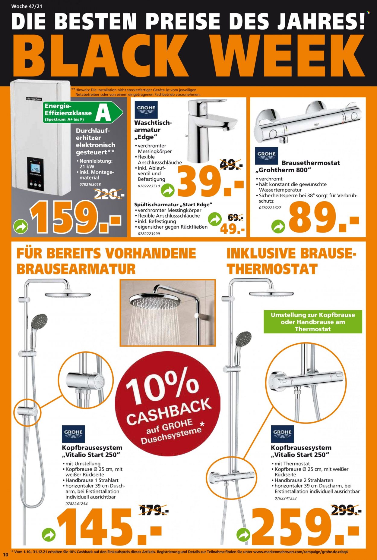 Globus Baumarkt Prospekte  - 23.11.2021 - 30.11.2021. Seite 10