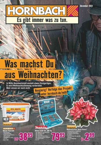 Prospekte Hornbach - 25.11.2021 - 24.12.2021.