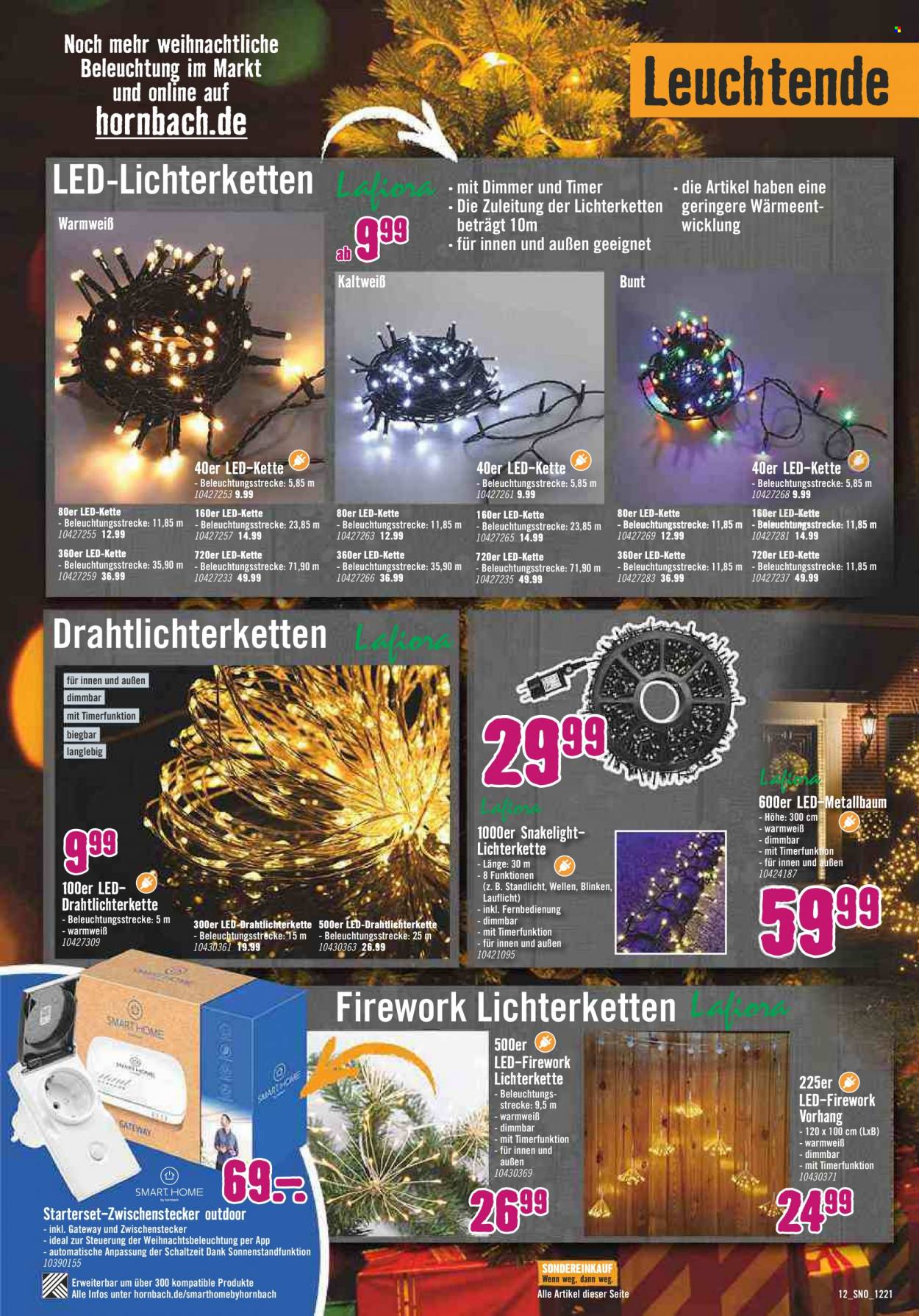 Hornbach Prospekte  - 25.11.2021 - 24.12.2021. Seite 12