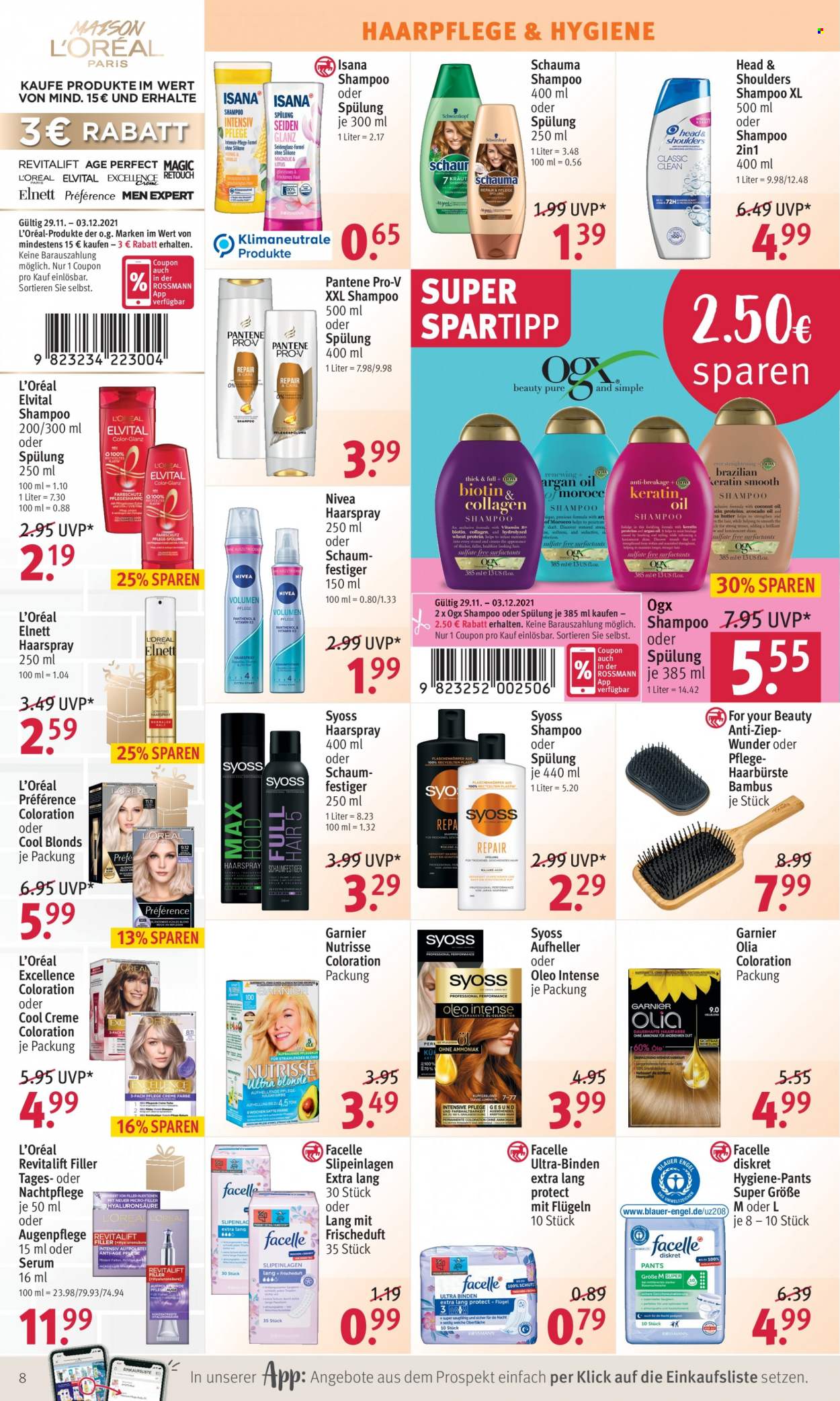 Rossmann Prospekte  - 29.11.2021 - 3.12.2021. Seite 14