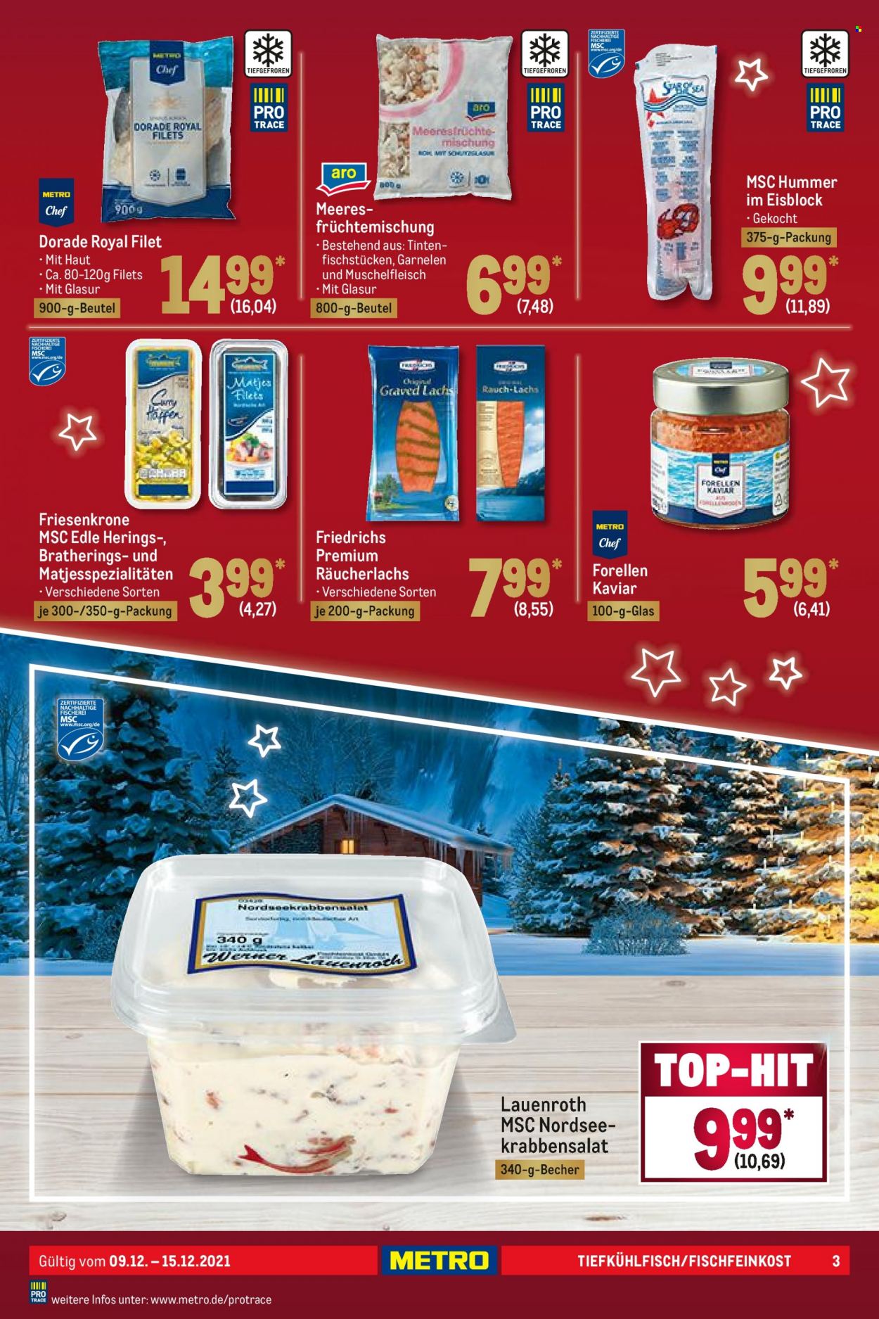Metro Prospekte  - 9.12.2021 - 15.12.2021. Seite 3