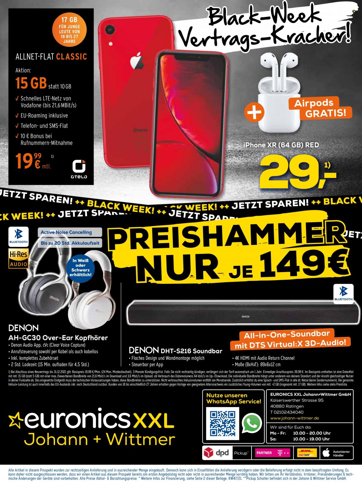 Euronics Prospekte  - 24.11.2021 - 30.11.2021. Seite 12