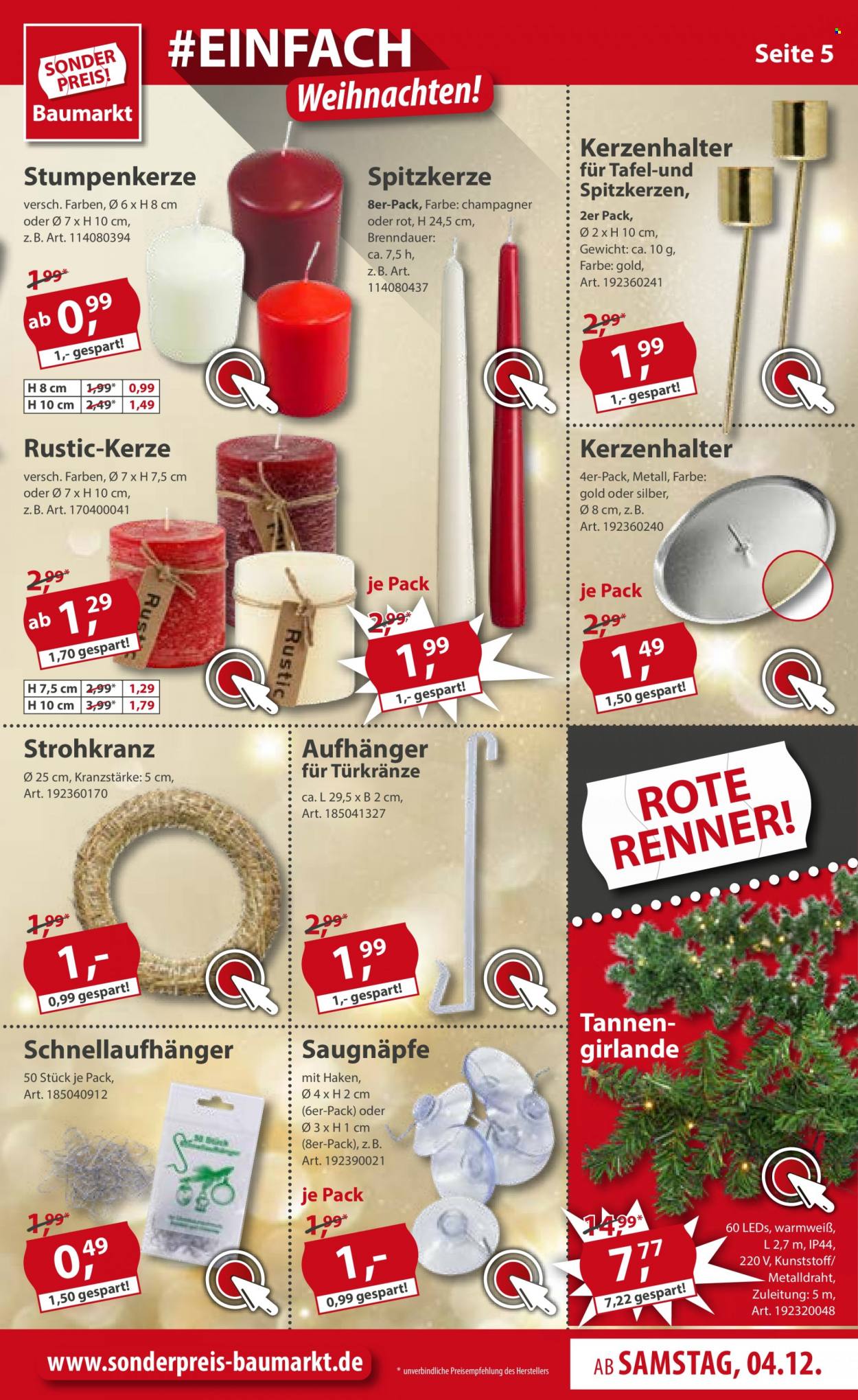 Sonderpreis-Baumarkt Prospekte  - 4.12.2021 - 10.12.2021. Seite 5
