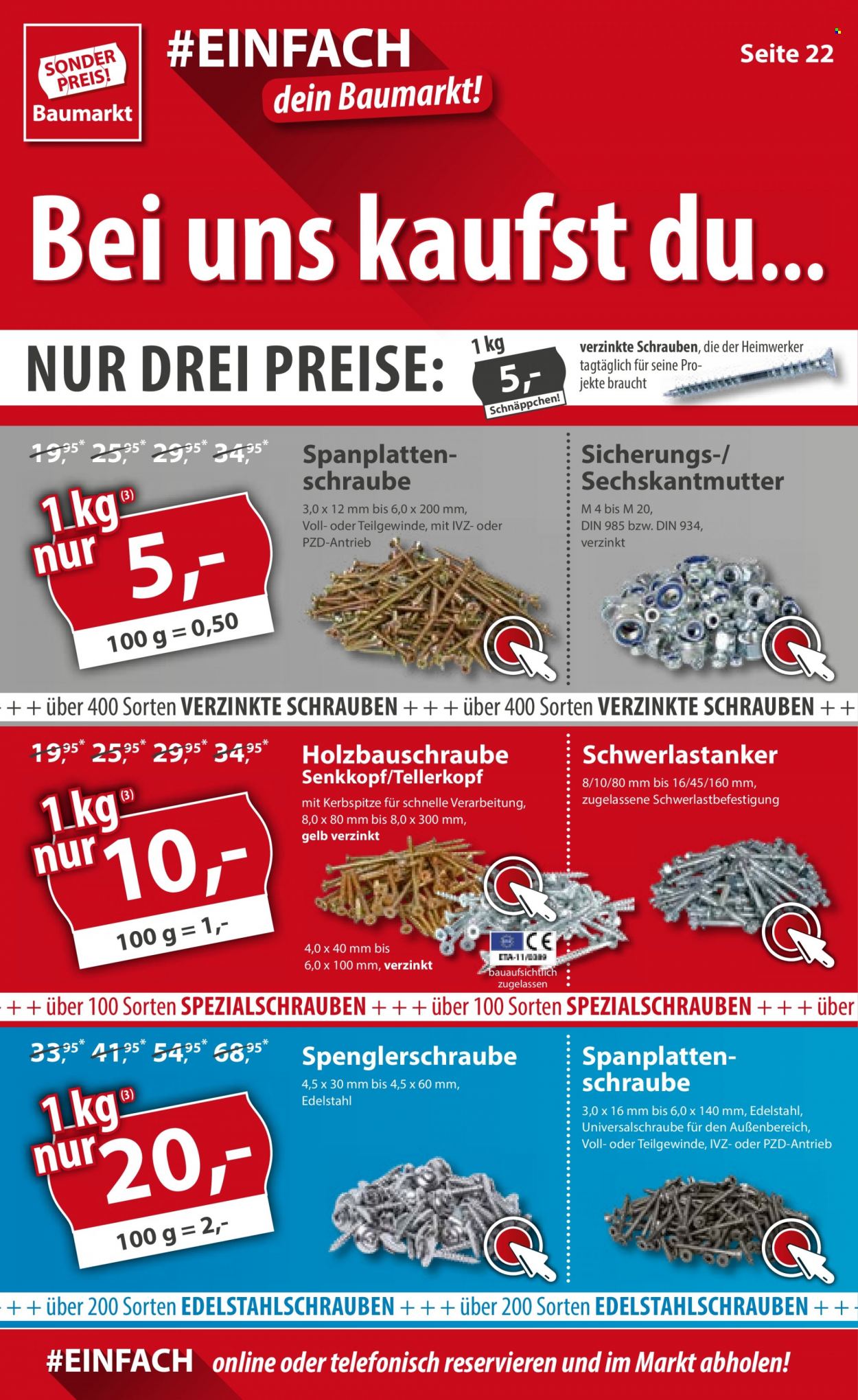 Sonderpreis-Baumarkt Prospekte  - 4.12.2021 - 10.12.2021. Seite 22