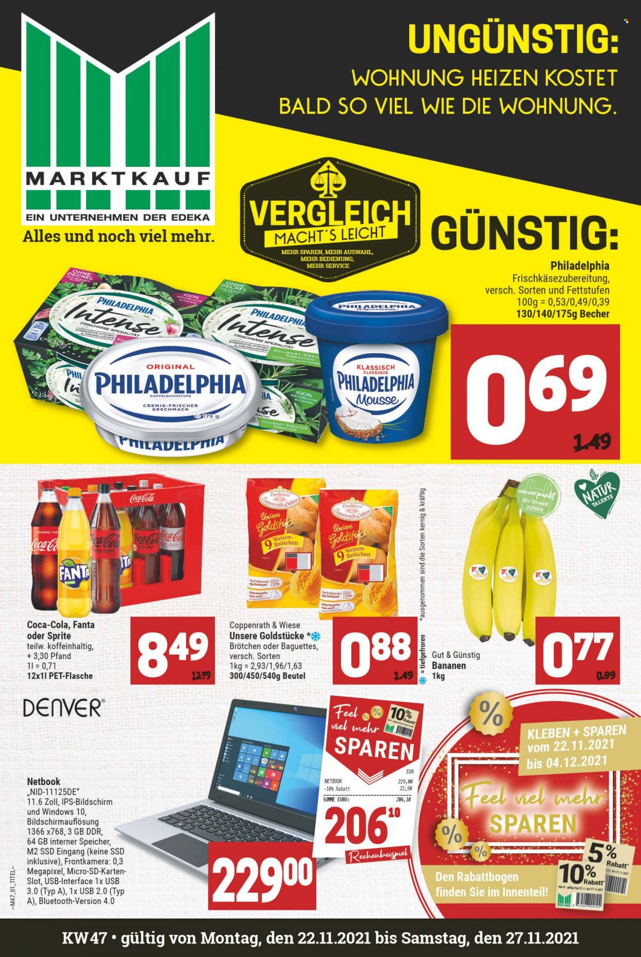 Marktkauf Prospekte  - 29.11.2021 - 4.12.2021. Seite 1
