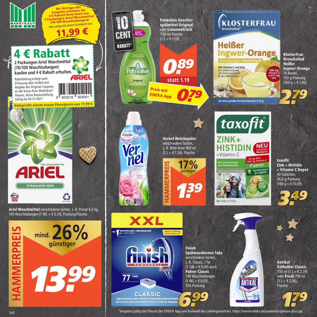 Marktkauf Prospekte  - 29.11.2021 - 4.12.2021. Seite 26