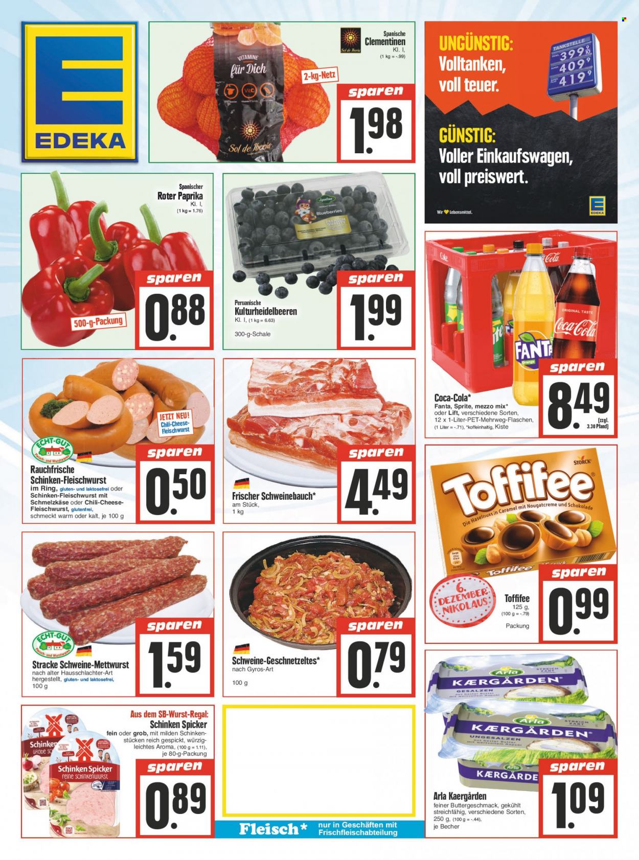 Edeka Prospekte  - 29.11.2021 - 4.12.2021. Seite 1