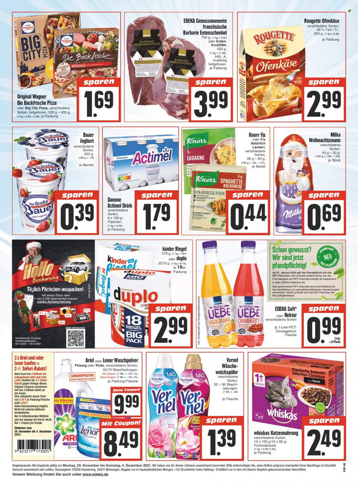 Edeka Prospekte  - 29.11.2021 - 4.12.2021. Seite 2