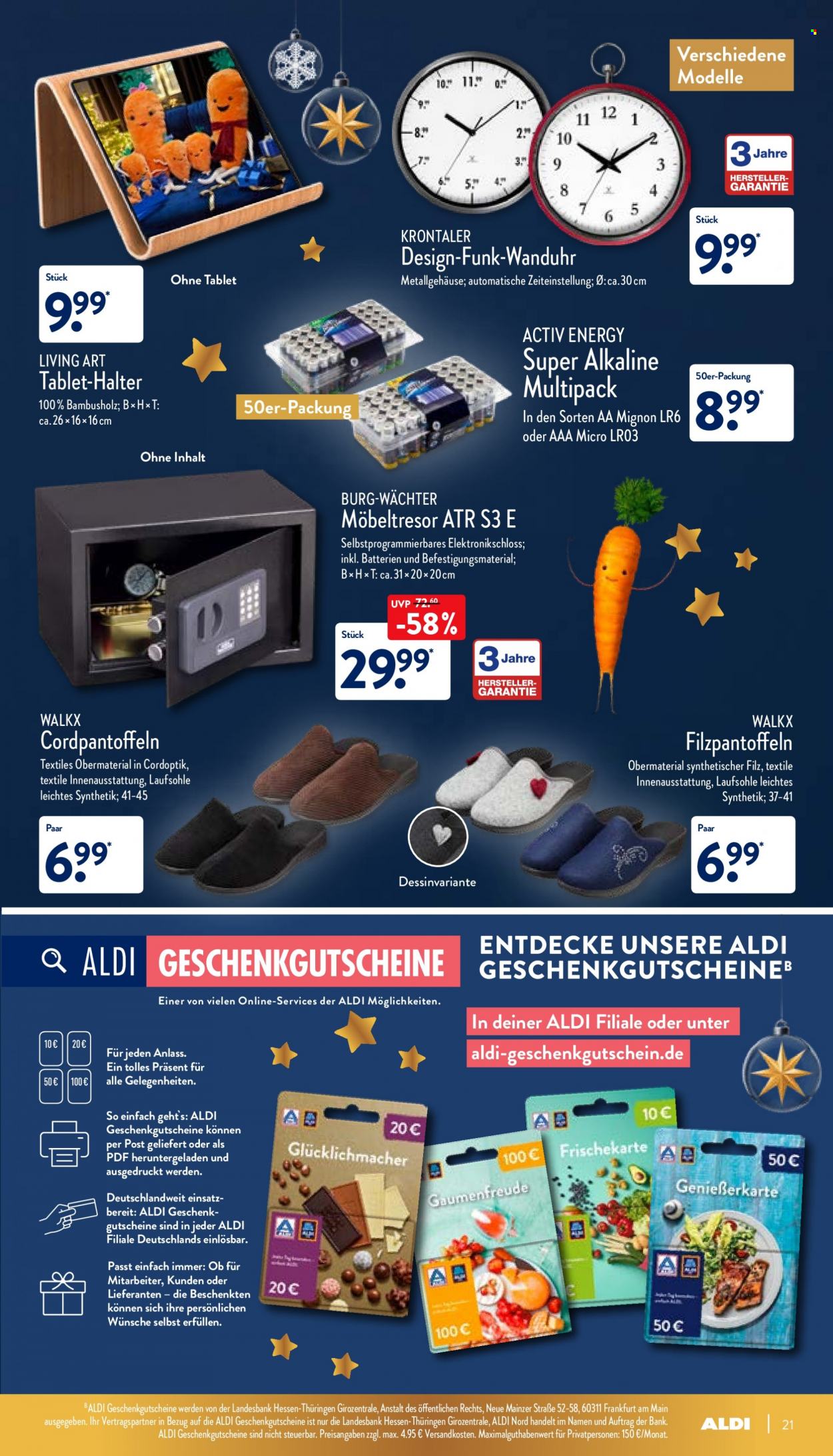 ALDI Nord Prospekte  - 6.12.2021 - 11.12.2021. Seite 21