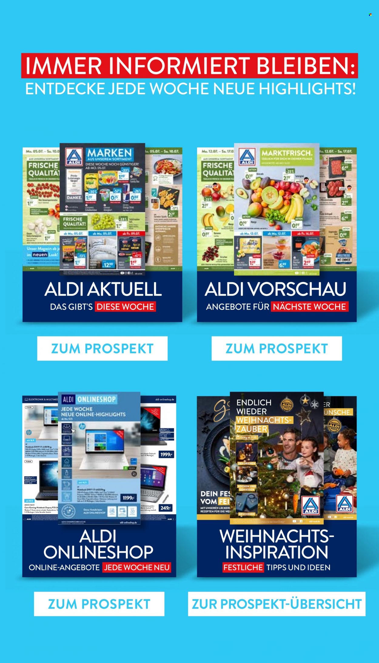 thumbnail - Prospekte ALDI Nord - 6.12.2021 - 11.12.2021 - Produkte in Aktion - Medion, Schutzhülle, HP, Laptop, Tablet, Tastatur. Seite 35.