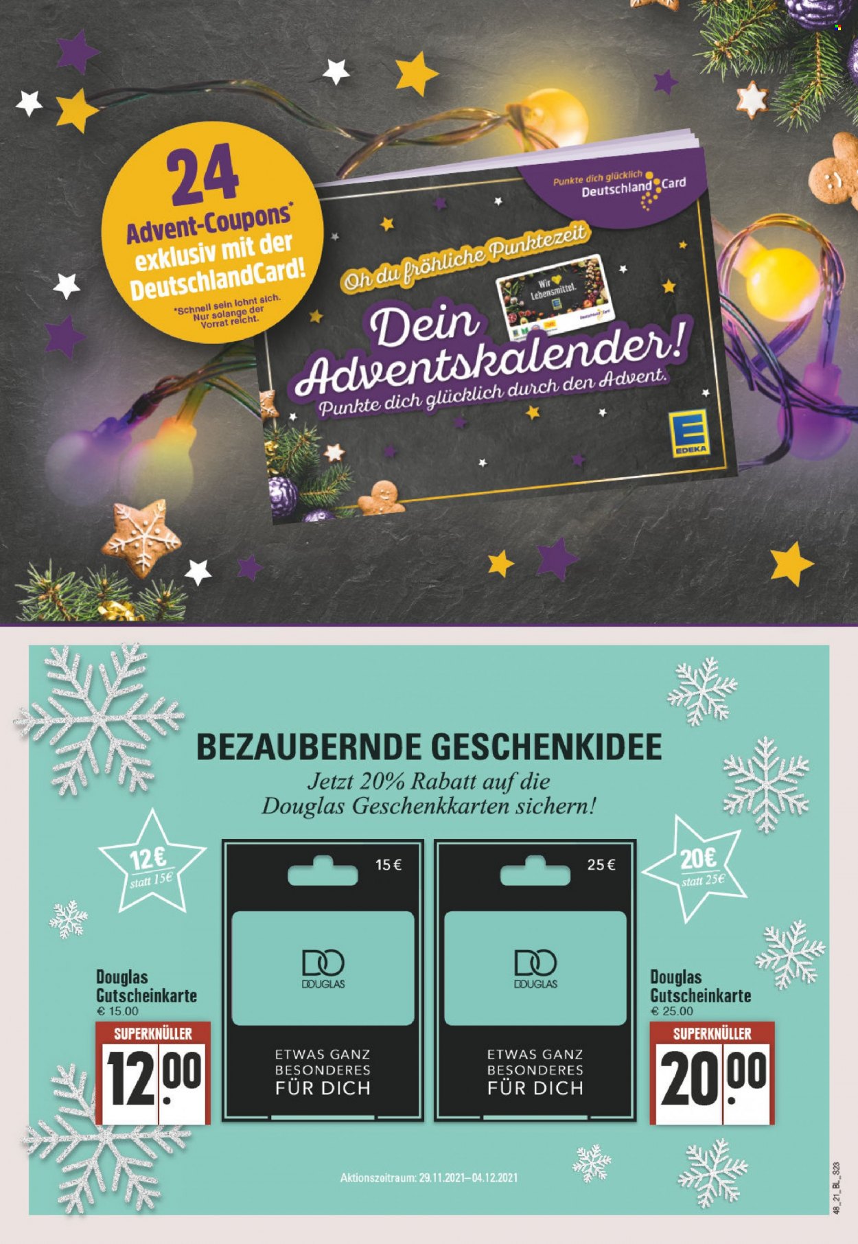 Edeka Prospekte  - 29.11.2021 - 4.12.2021. Seite 23