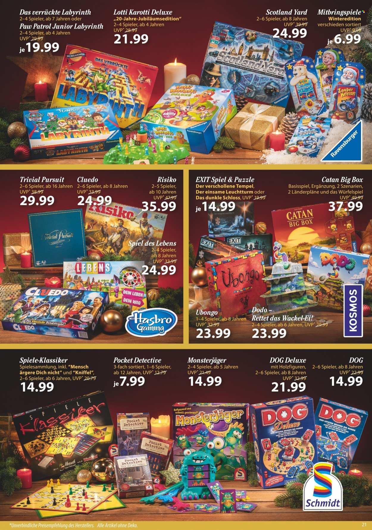famila Prospekte  - 29.11.2021 - 4.12.2021. Seite 21