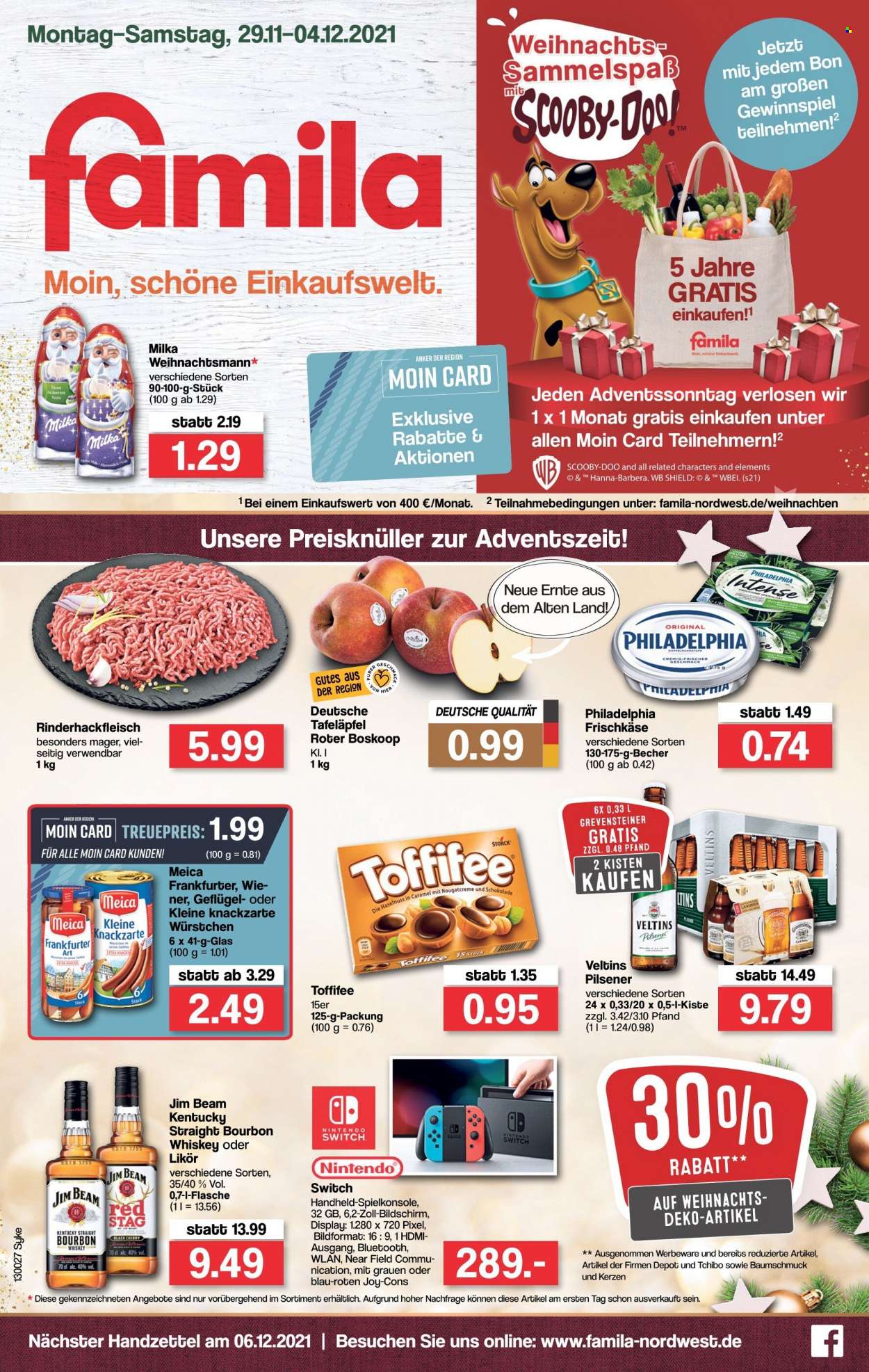 famila Prospekte  - 29.11.2021 - 4.12.2021. Seite 1