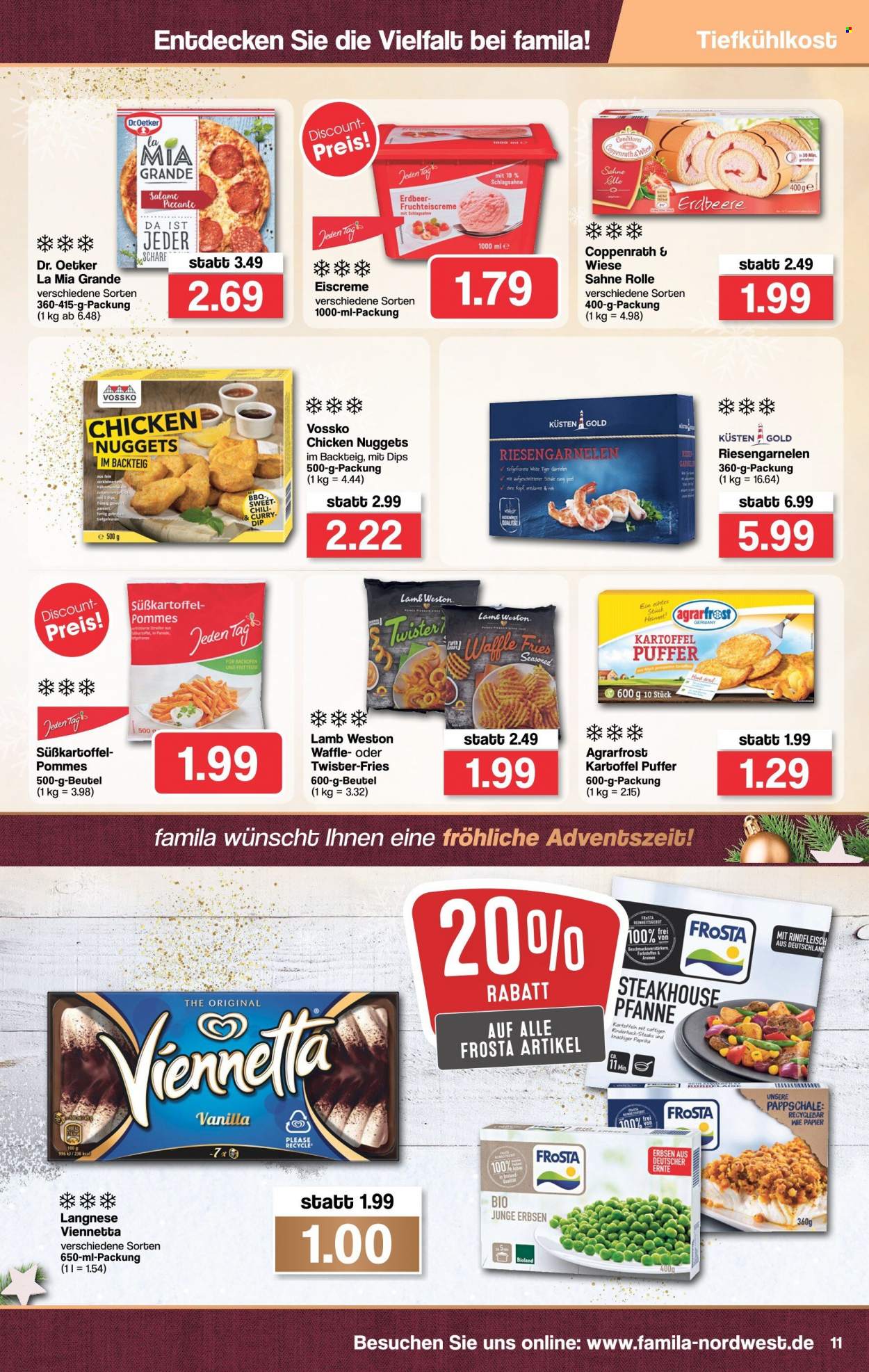famila Prospekte  - 29.11.2021 - 4.12.2021. Seite 11