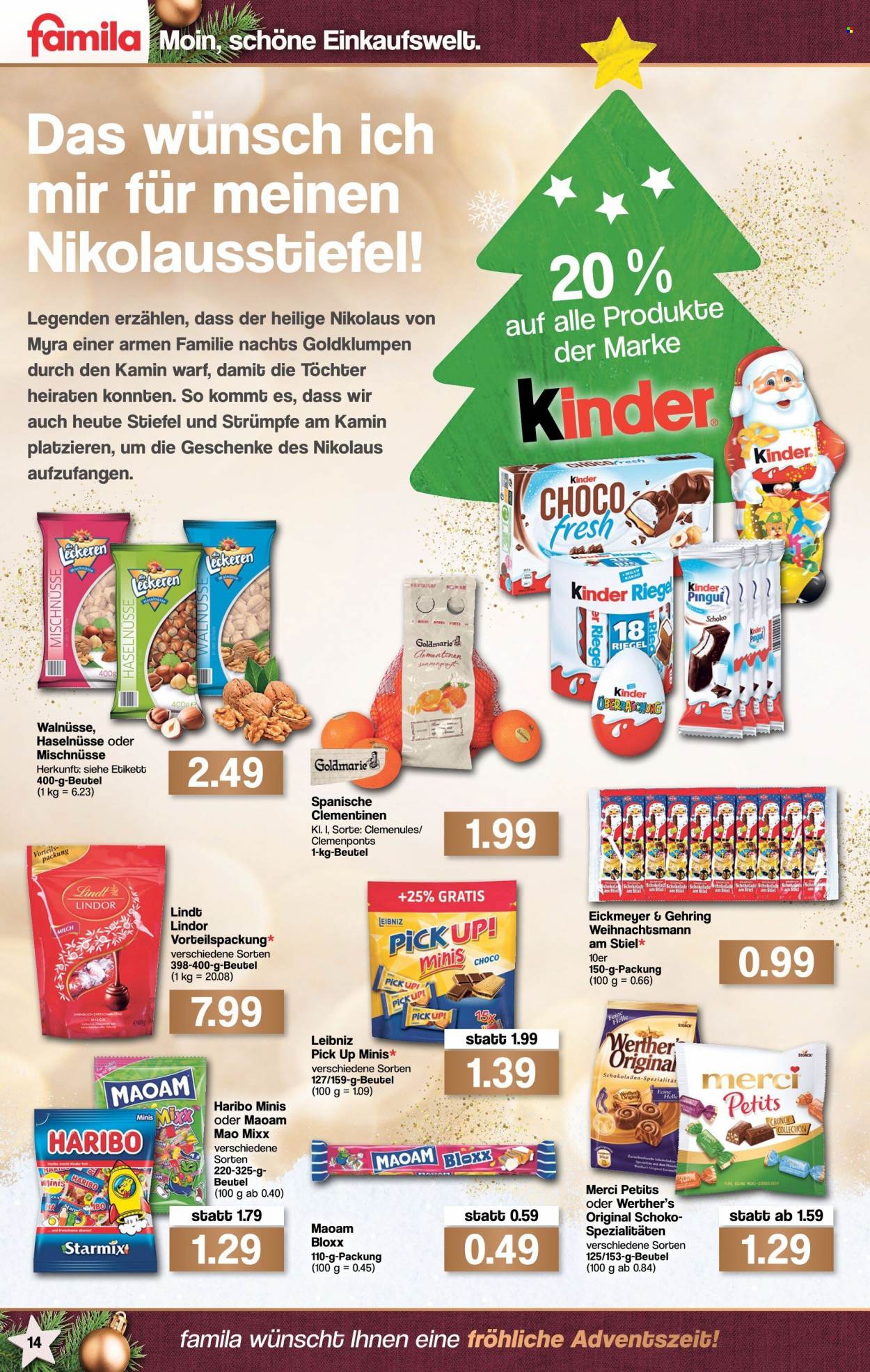 famila Prospekte  - 29.11.2021 - 4.12.2021. Seite 16
