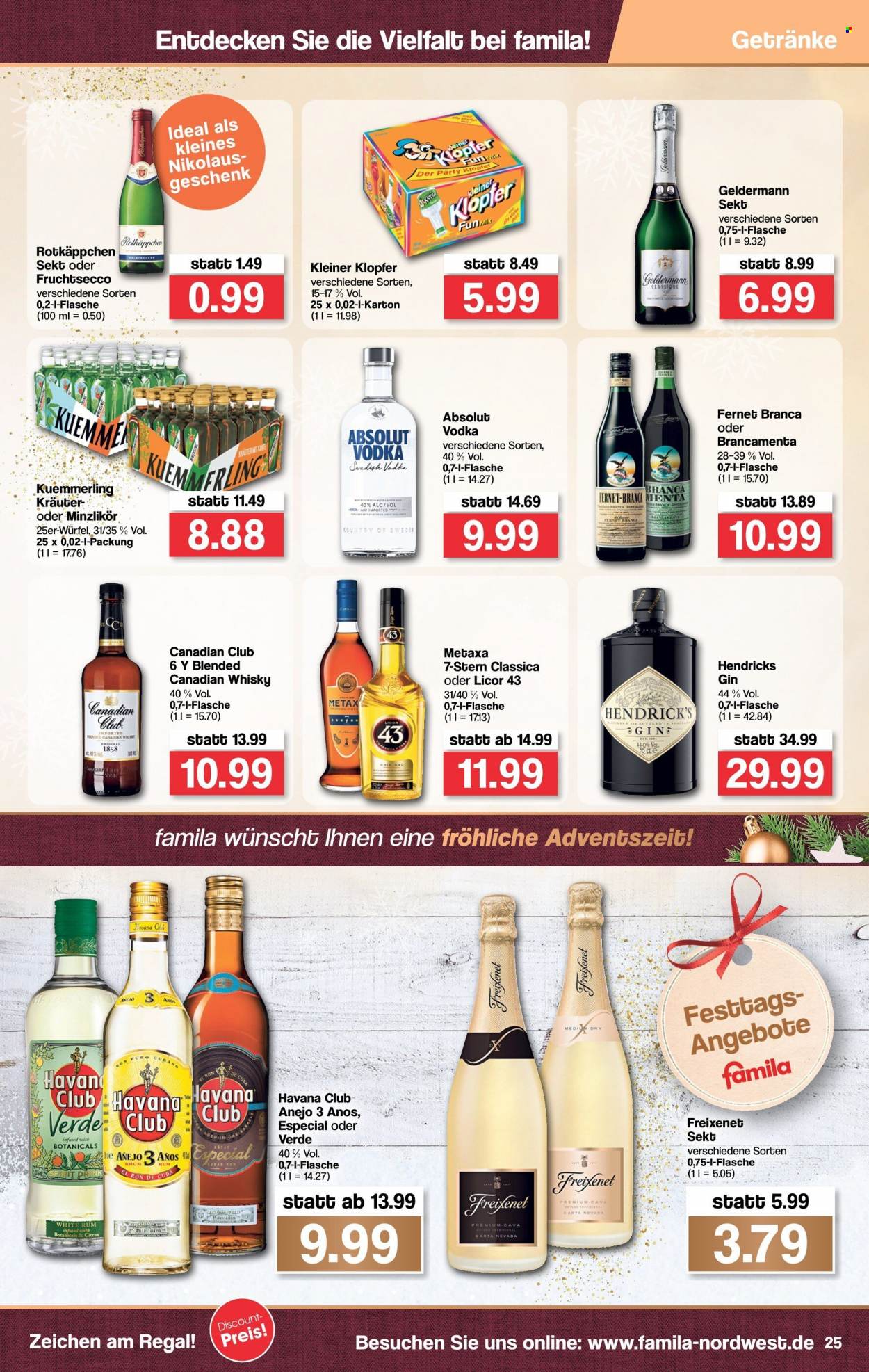 famila Prospekte  - 29.11.2021 - 4.12.2021. Seite 27
