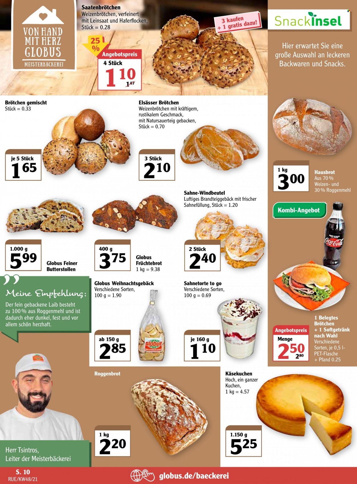 Globus Prospekte  - 29.11.2021 - 4.12.2021. Seite 14