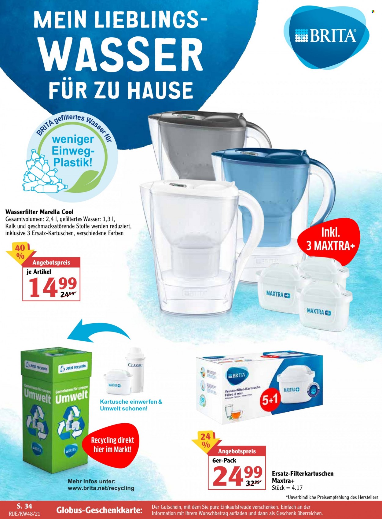 Globus Prospekte  - 29.11.2021 - 4.12.2021. Seite 38