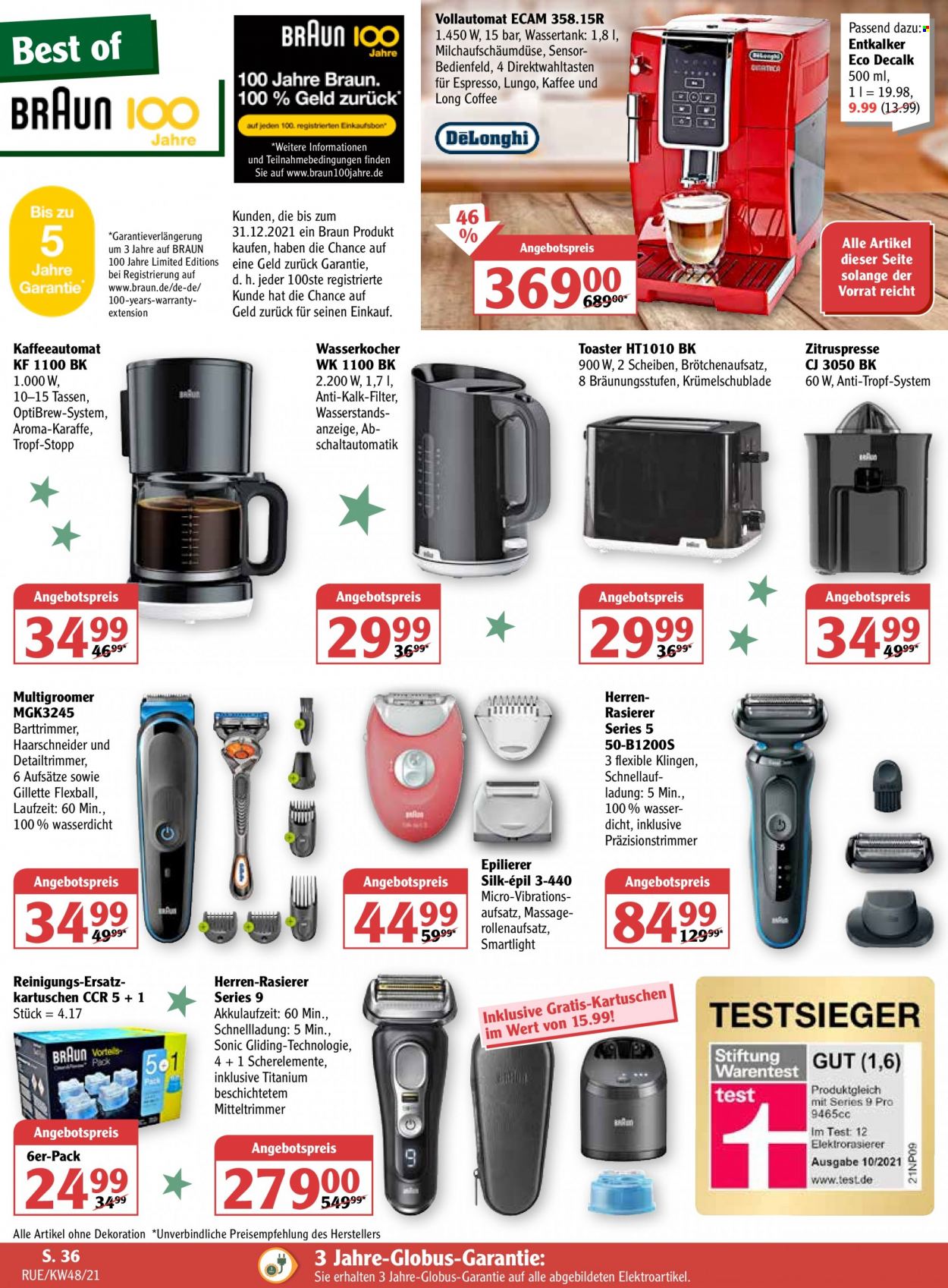 Globus Prospekte  - 29.11.2021 - 4.12.2021. Seite 40