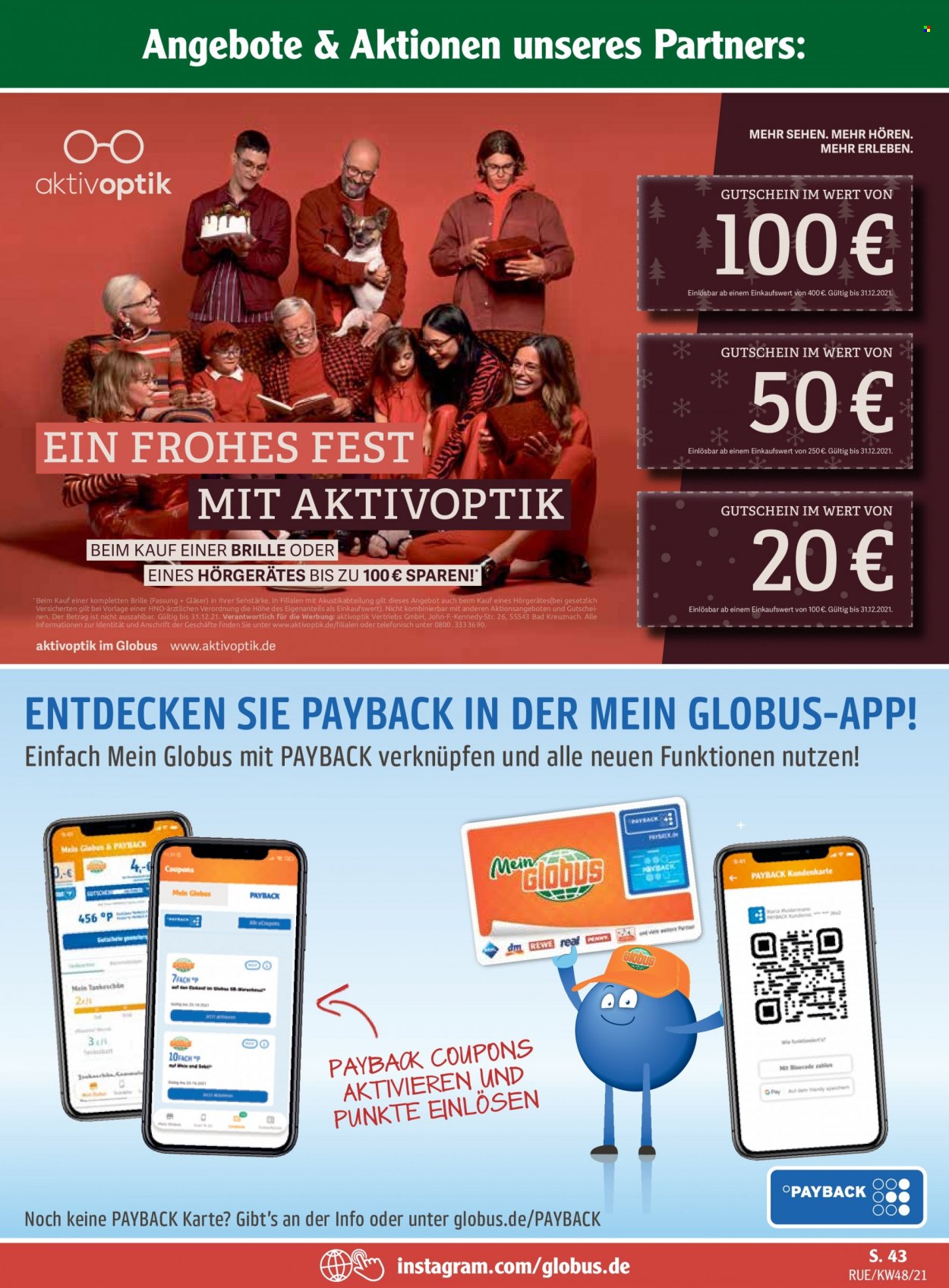 Globus Prospekte  - 29.11.2021 - 4.12.2021. Seite 47